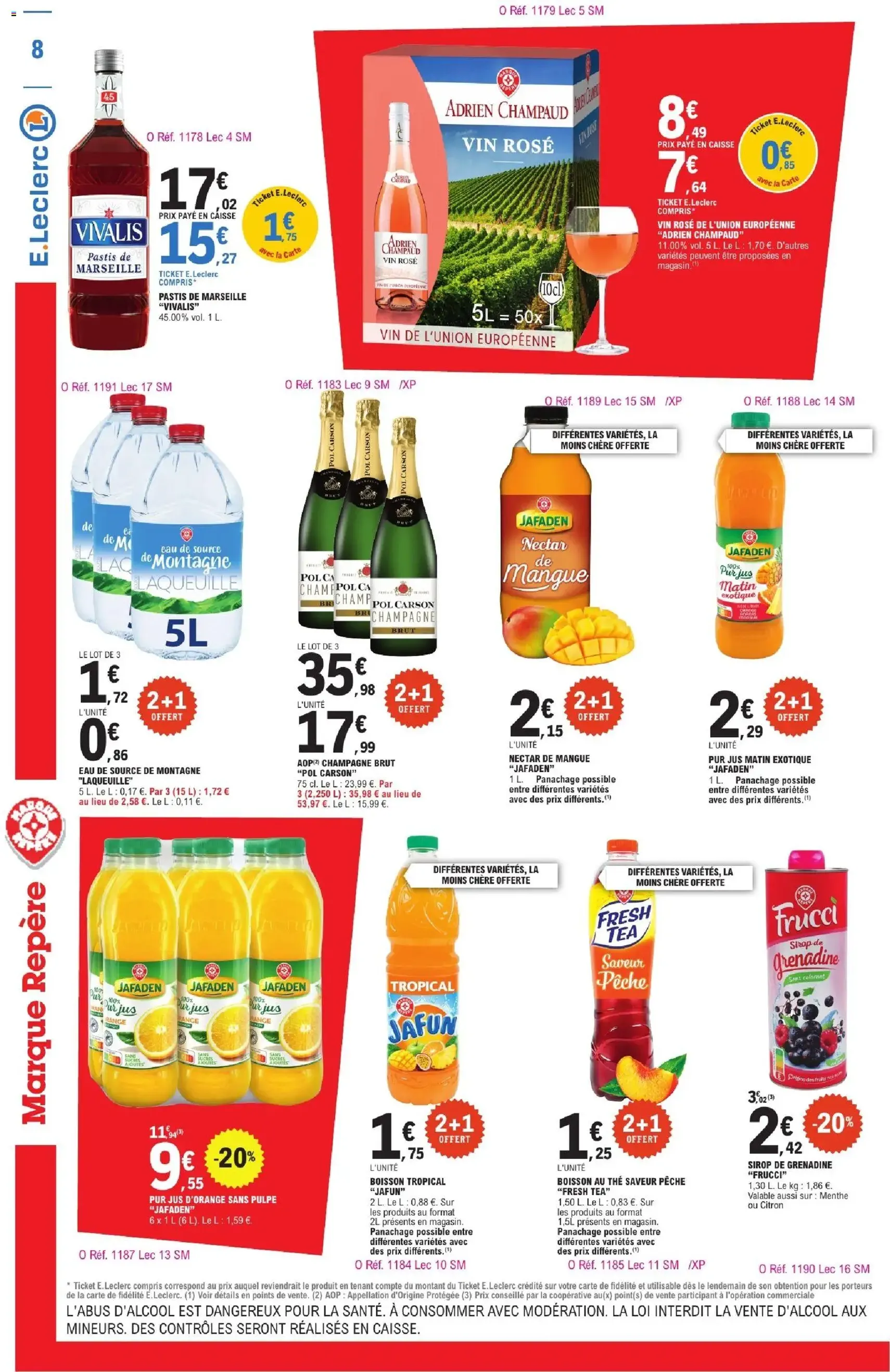 E.Leclerc catalogue semaine 6 - brochure valable à partir du 03/02/2026, page 8 sur 23