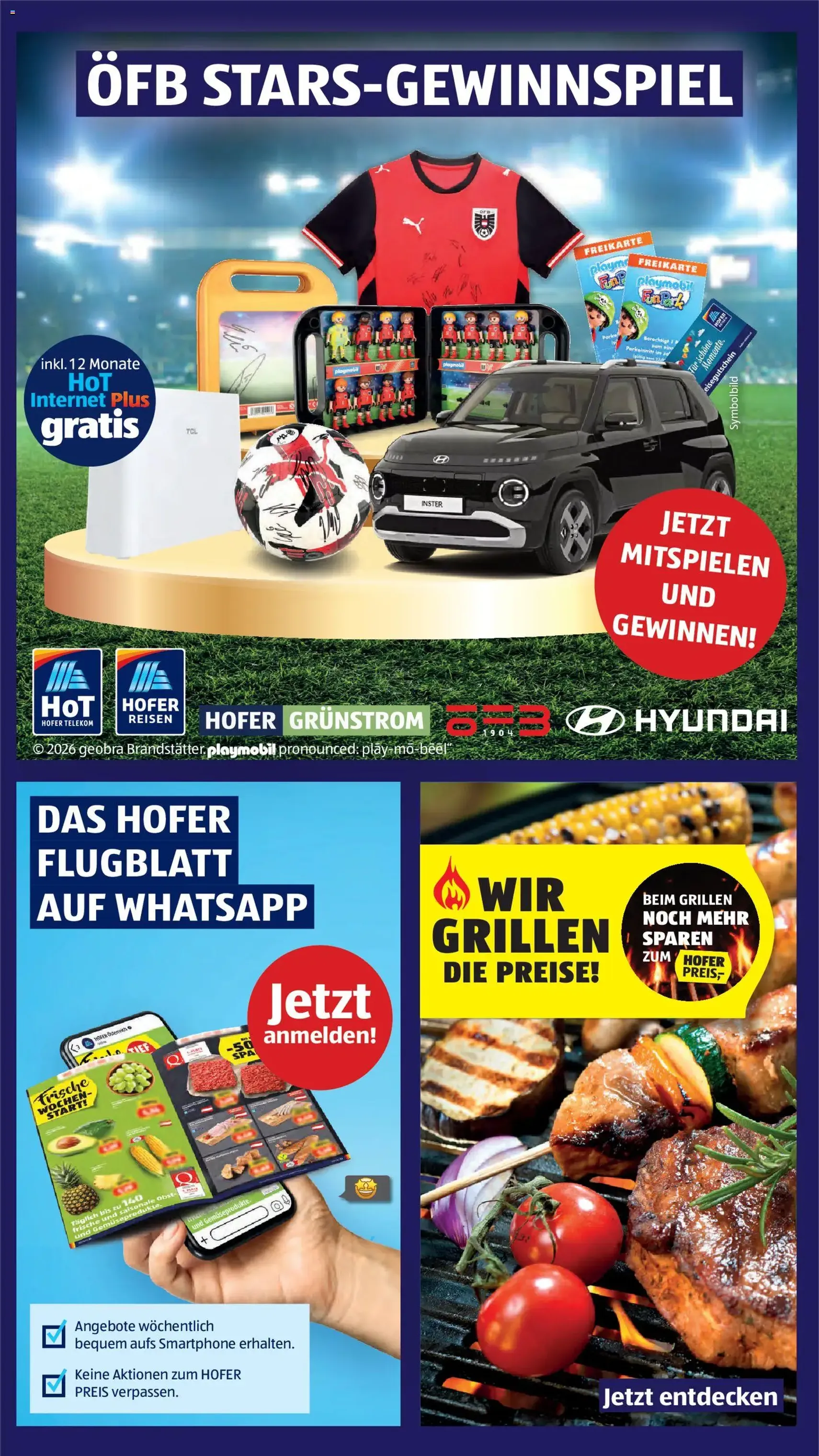 Hofer Flugblatt - Gültiger Prospekt ab 29.05.2026, Seite 3 von insgesamt 43