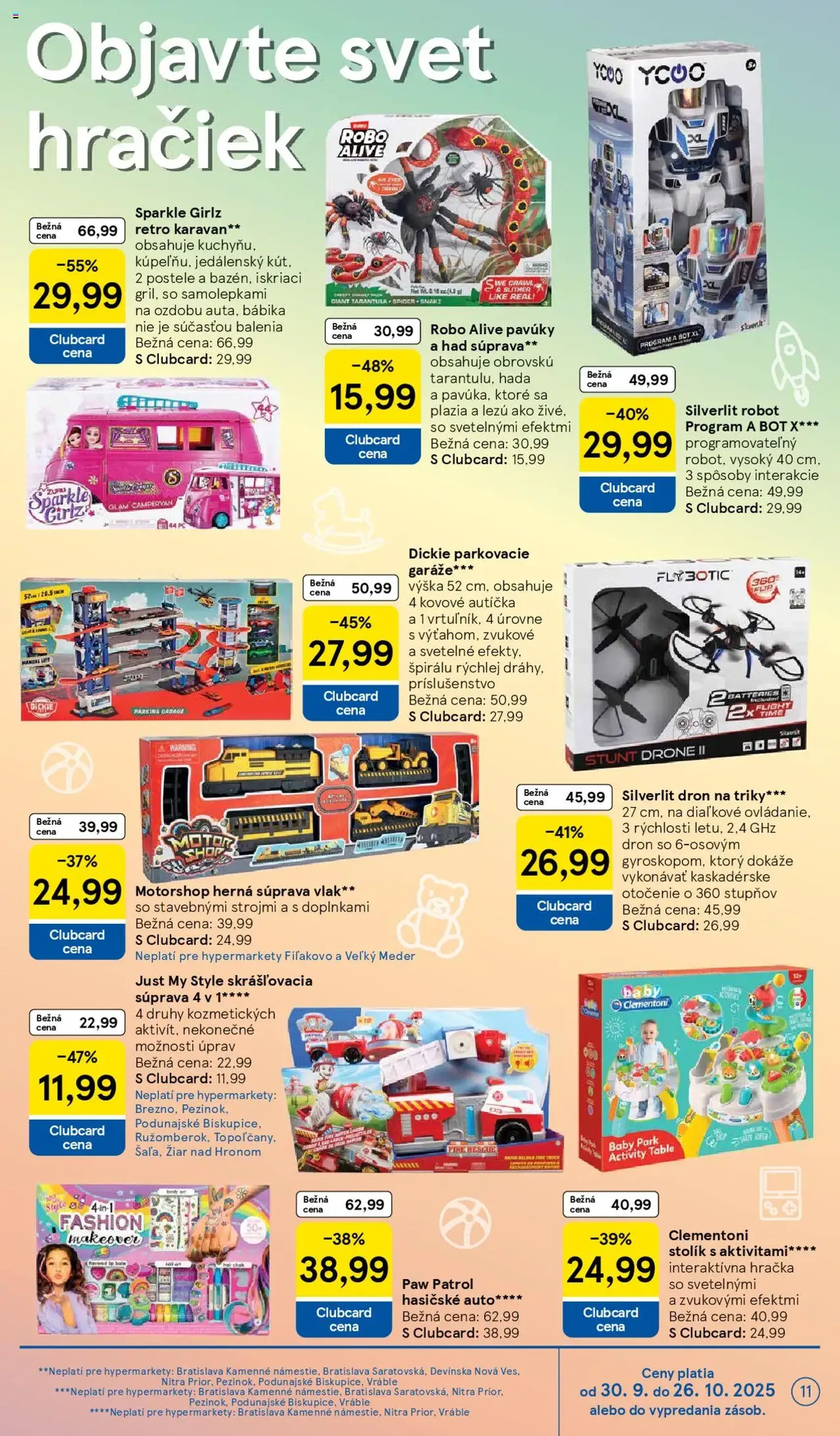 Tesco Hypermarket - leták - platný leták od 01.10.2025 strana 11 z 33