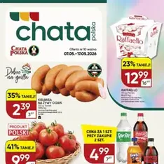 Chata Polska gazetka - podgląd gazetki ważnej od 07.05.2026