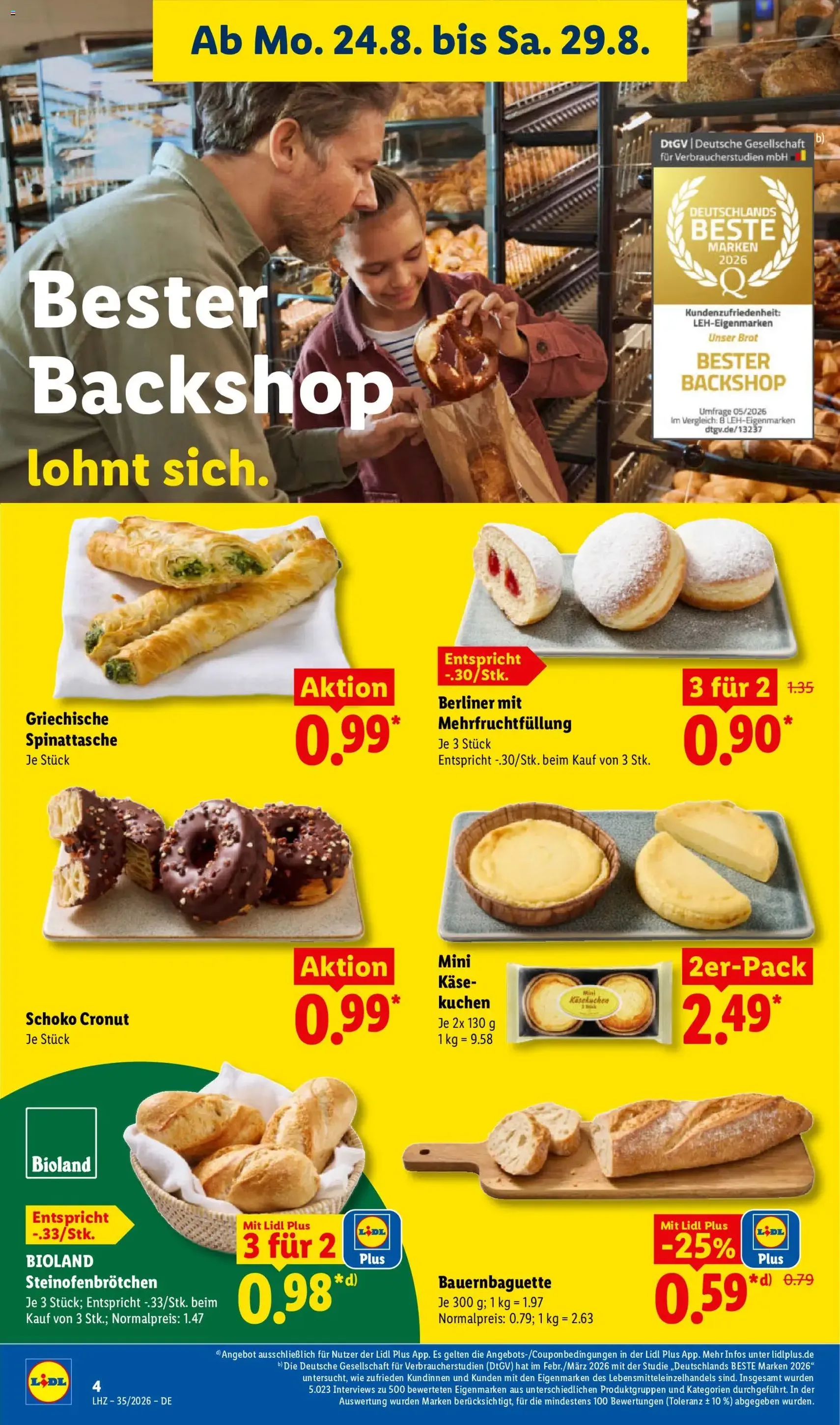 Lidl Prospekt - Gültiger Prospekt ab 24.08.2026, Seite 12 von insgesamt 71