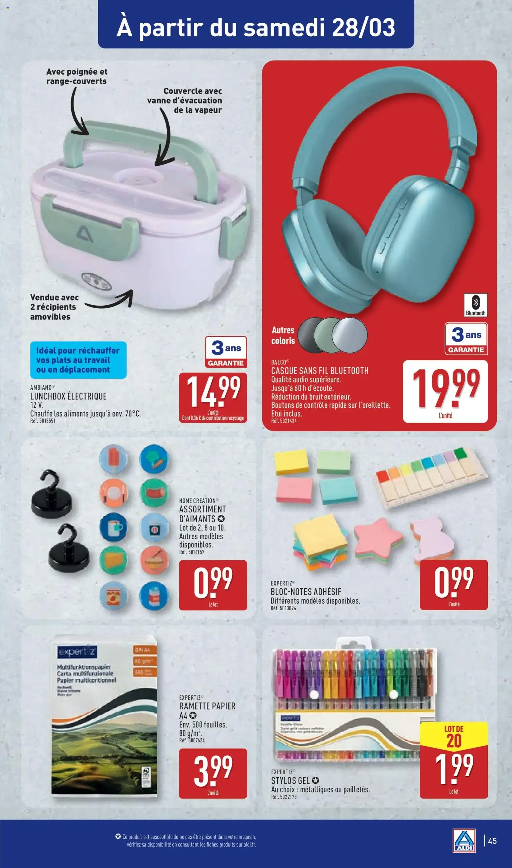 Aldi - Catalogue de la semaine 13 - brochure valable à partir du 24/03/2026, page 49 sur 53