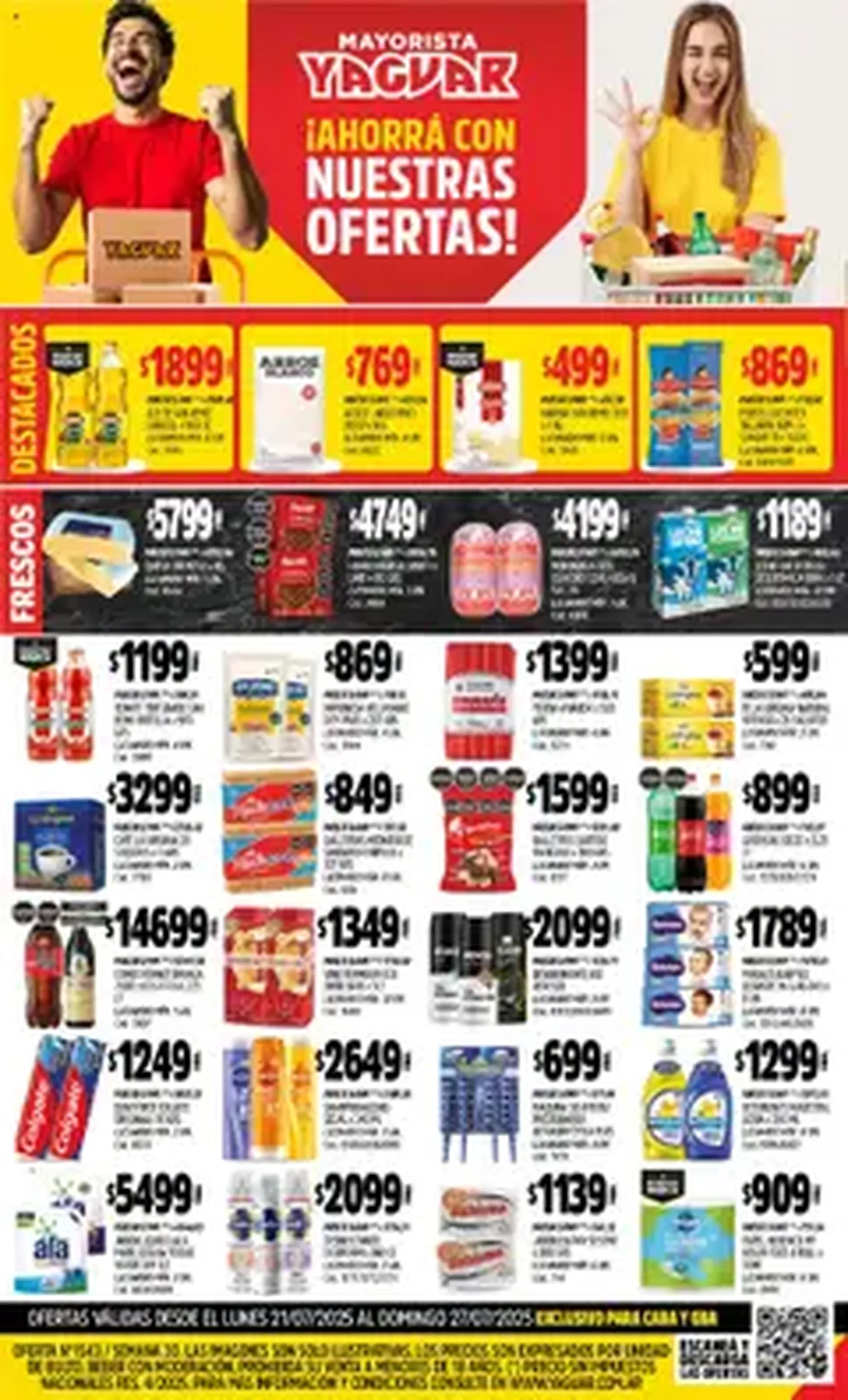Yaguar catálogo - folleto válido desde 21/07/2025 página 1 de 1