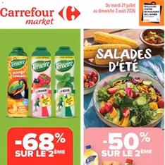 Carrefour Market catalogue - Prévisualisation du catalogue valable à partir du 21/07/2026