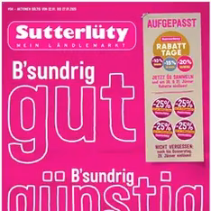 Sutterlüty Flugblatt - Prospekt Vorschau gültig ab 22.01.2026