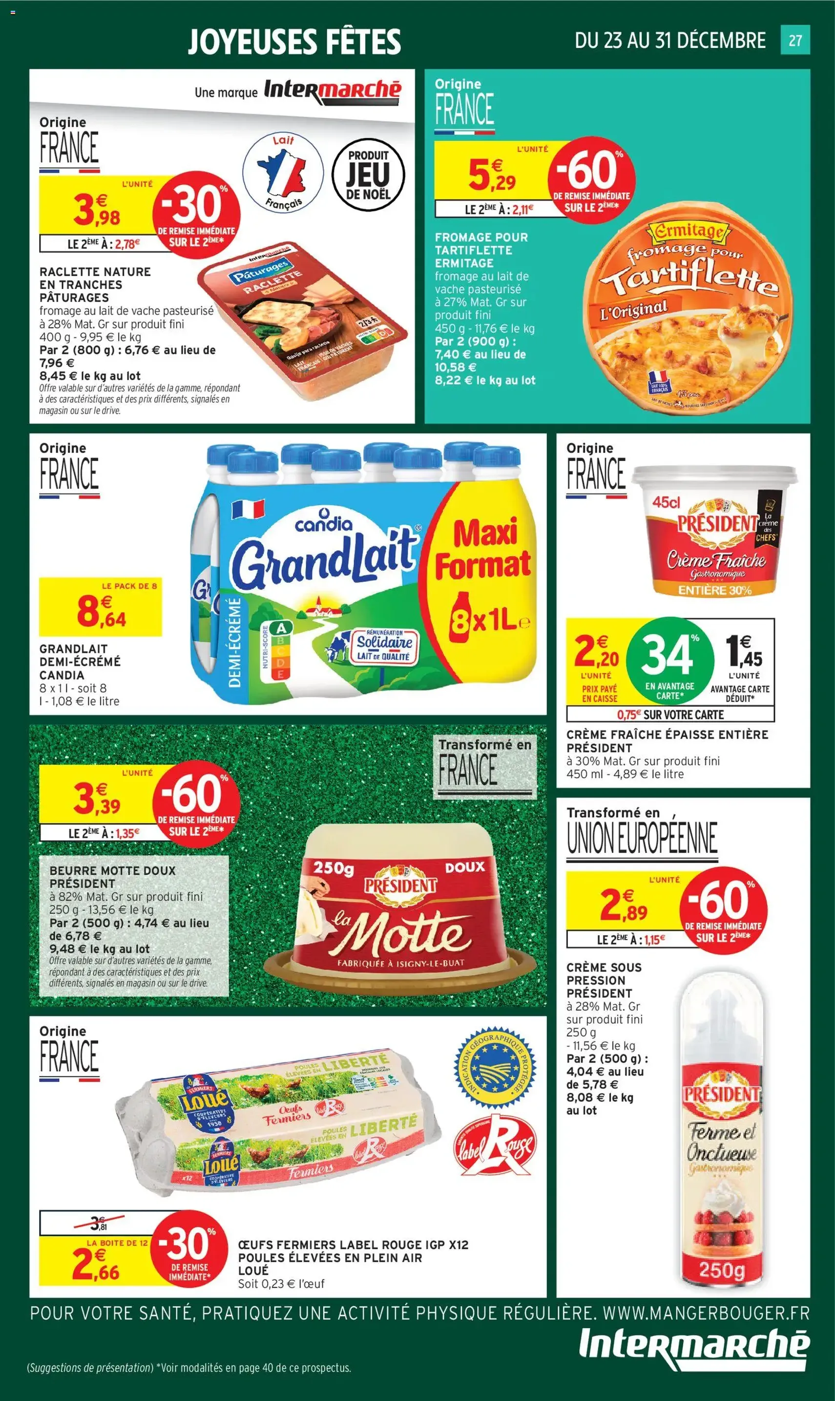 Intermarché catalogue semaine 52 - brochure valable à partir du 23/12/2025, page 27 sur 44