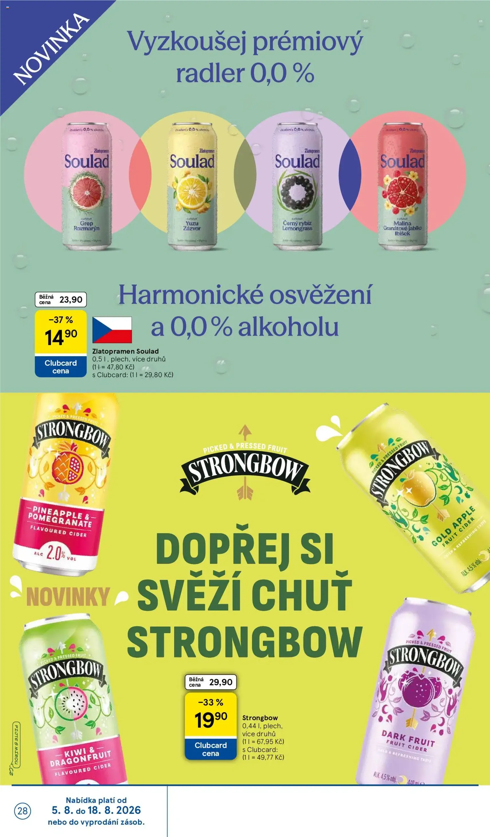 Tesco leták - Hypermarket - platný leták od 05.08.2026 strana 28 z 31