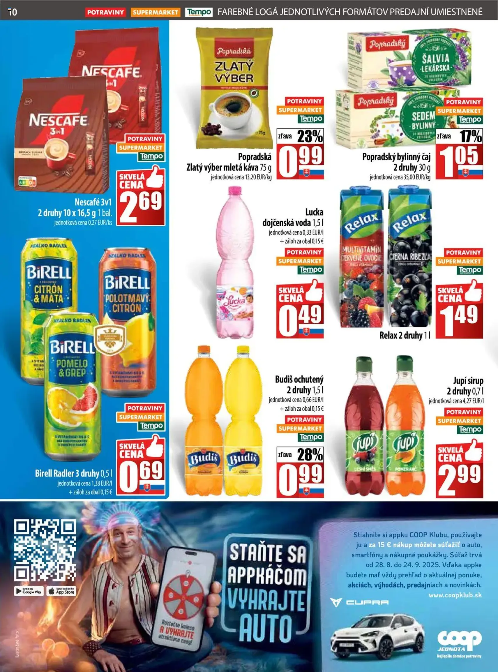 COOP Jednota leták - platný leták od 28.08.2025 strana 10 z 28 COOP Jednota leták - platný leták od 28.08.2025 strana 10 z 28
