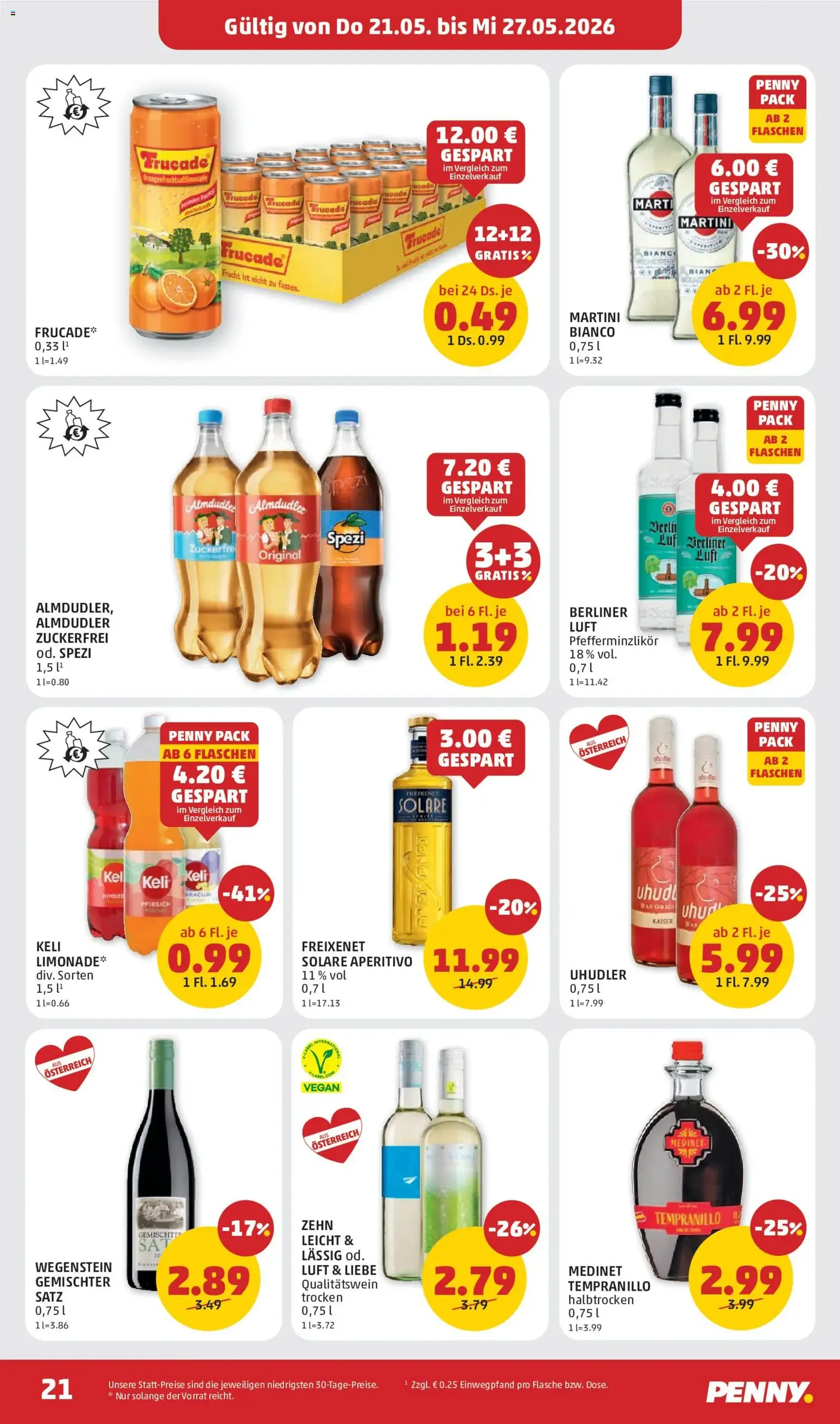 Penny Markt Flugblatt - Gültiger Prospekt ab 21.05.2026, Seite 21 von insgesamt 32
