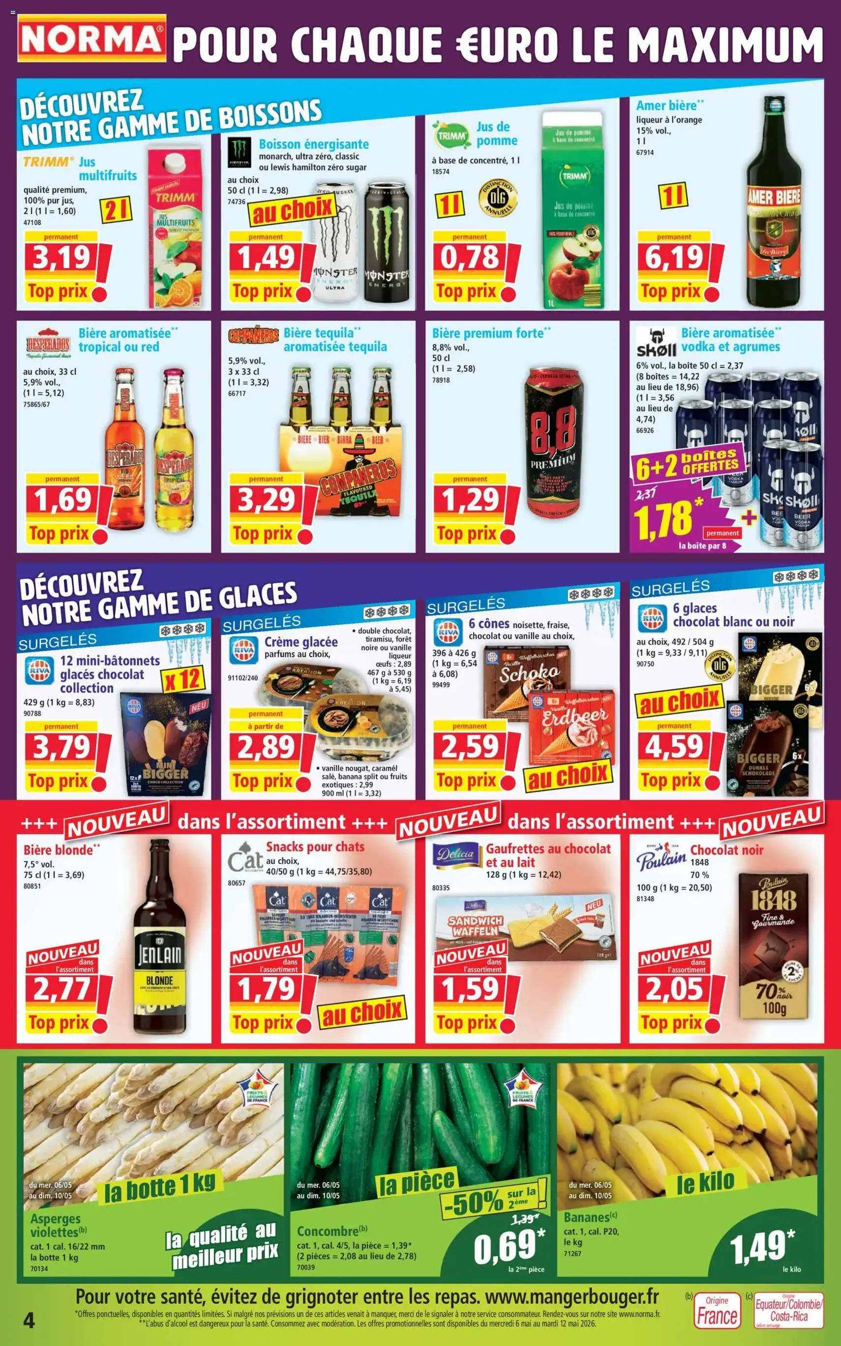 Norma catalogue - brochure valable à partir du 06/05/2026, page 4 sur 14