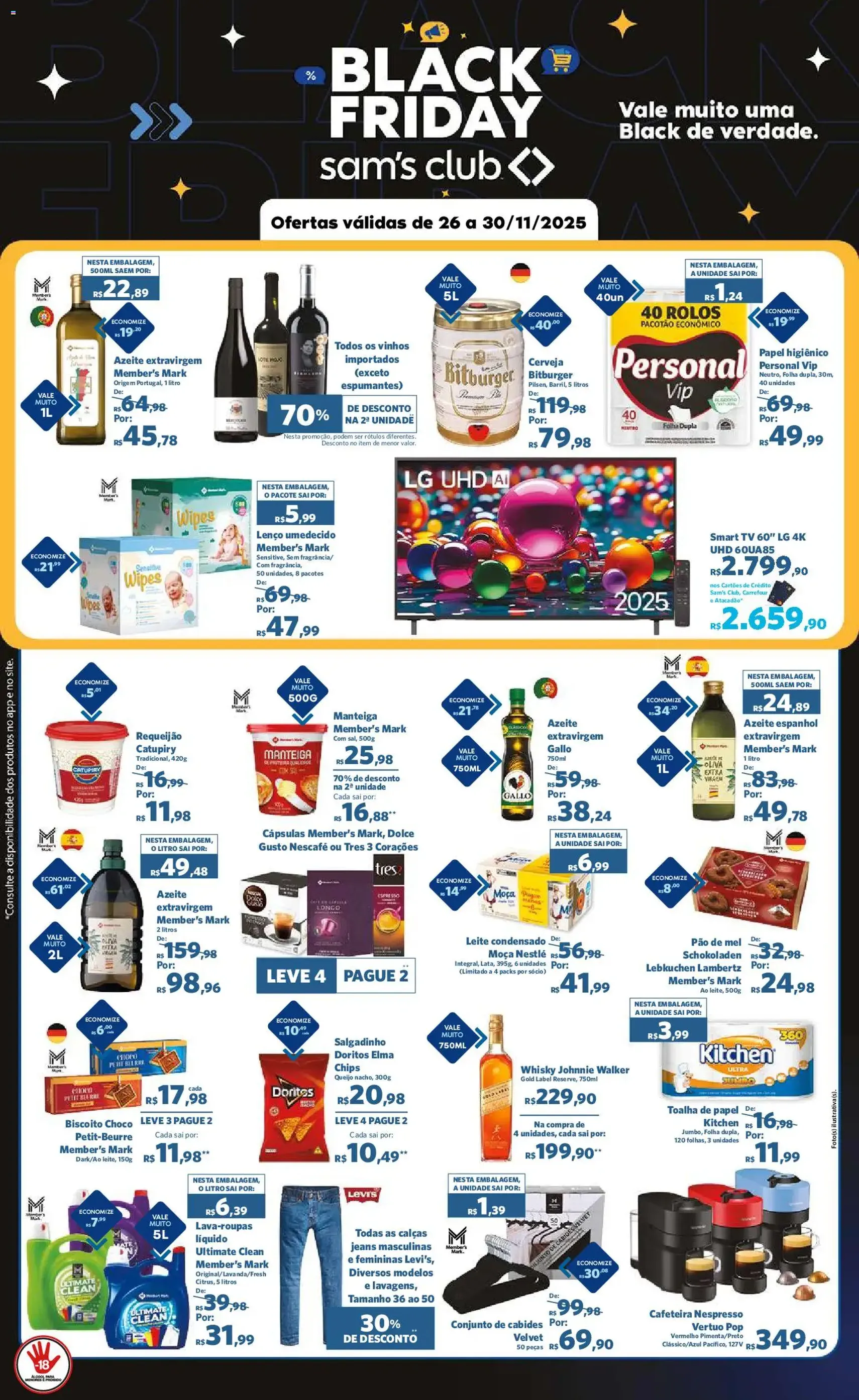 Sam's Club Black Friday - folheto válido a partir de 26/11/2025 página 1 de 8