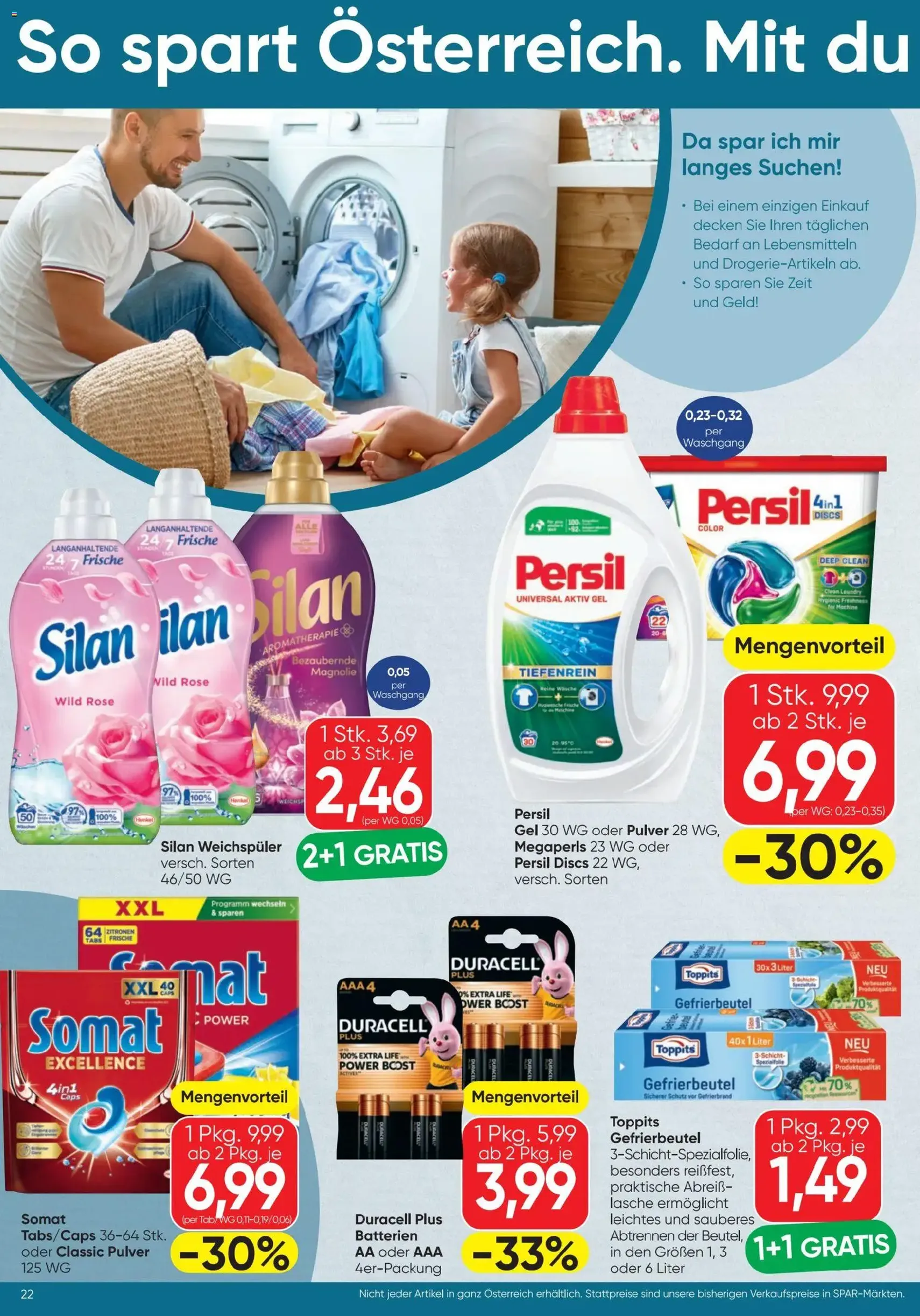 Spar - Flugblatt - Gültiger Prospekt ab 23.04.2026, Seite 22 von insgesamt 24