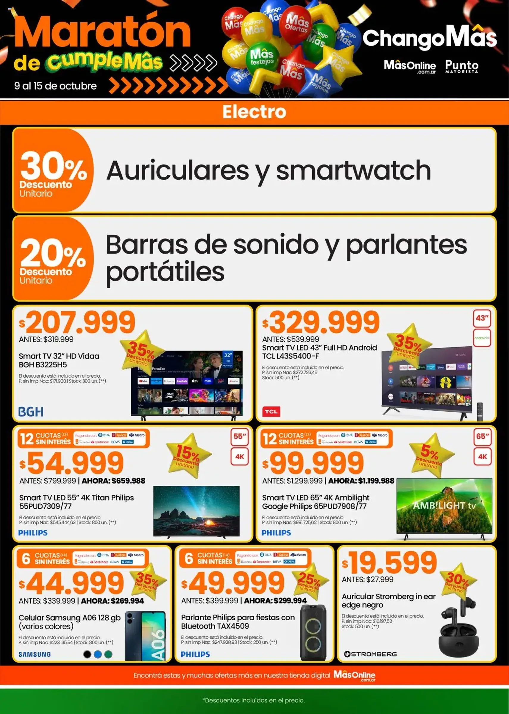 Changomas ofertas - folleto válido desde 09/10/2025 página 2 de 21 Changomas ofertas - folleto válido desde 09/10/2025 página 2 de 21