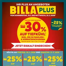 Billa Plus Flugblatt - Prospekt Vorschau gültig ab 19.02.2026