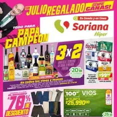 Vista previa del folleto Soriana folleto válido desde 19/06/2026
