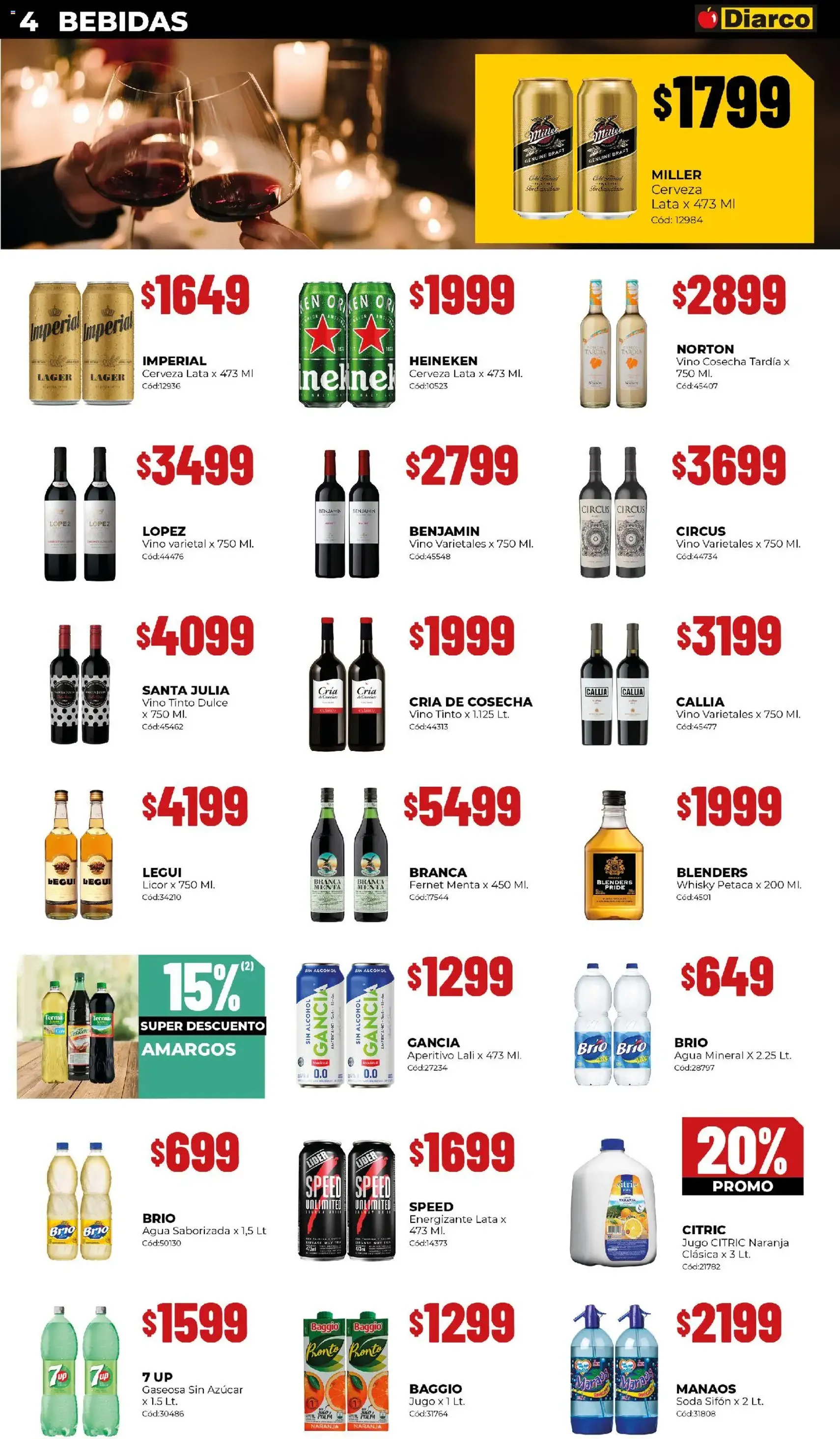 Diarco ofertas - folleto válido desde 27/10/2025 página 4 de 10 Diarco ofertas - folleto válido desde 27/10/2025 página 4 de 10