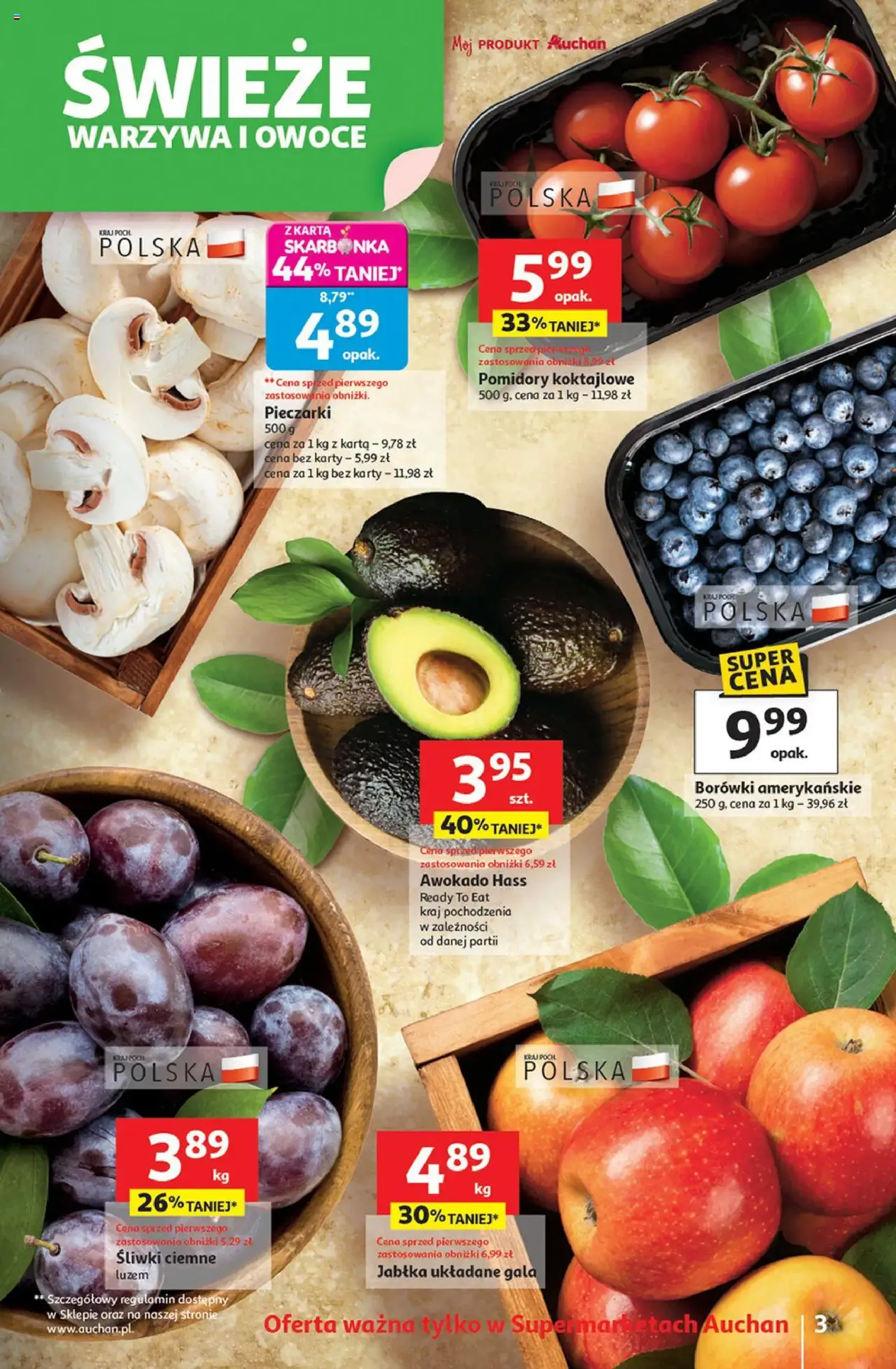 Auchan Gazetka - ważny gazetka od 11.09.2025 strona 3 z 8 Auchan Gazetka - ważny gazetka od 11.09.2025 strona 3 z 8