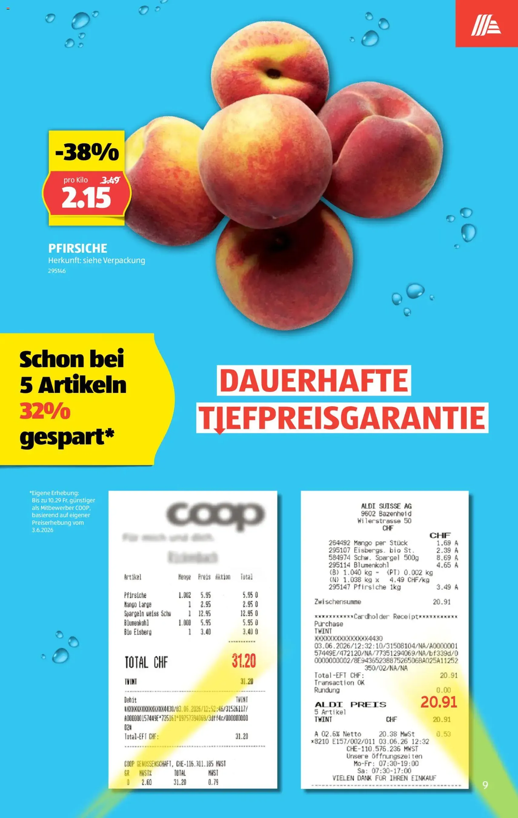 Aldi aktionen - Gültiger Prospekt ab 16.07.2026, Seite 9 von insgesamt 36