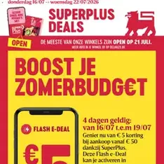 Delhaize folder week 29 - voorvertoning van de folder geldig vanaf 16/07/2026