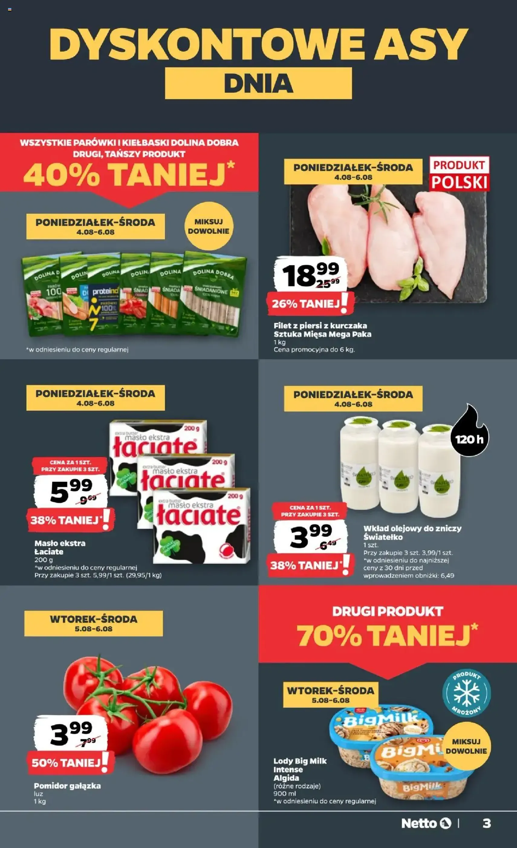 Netto gazetka - Spożywcza - ważny gazetka od 04.08.2025 strona 3 z 28 Netto gazetka - Spożywcza - ważny gazetka od 04.08.2025 strona 3 z 28