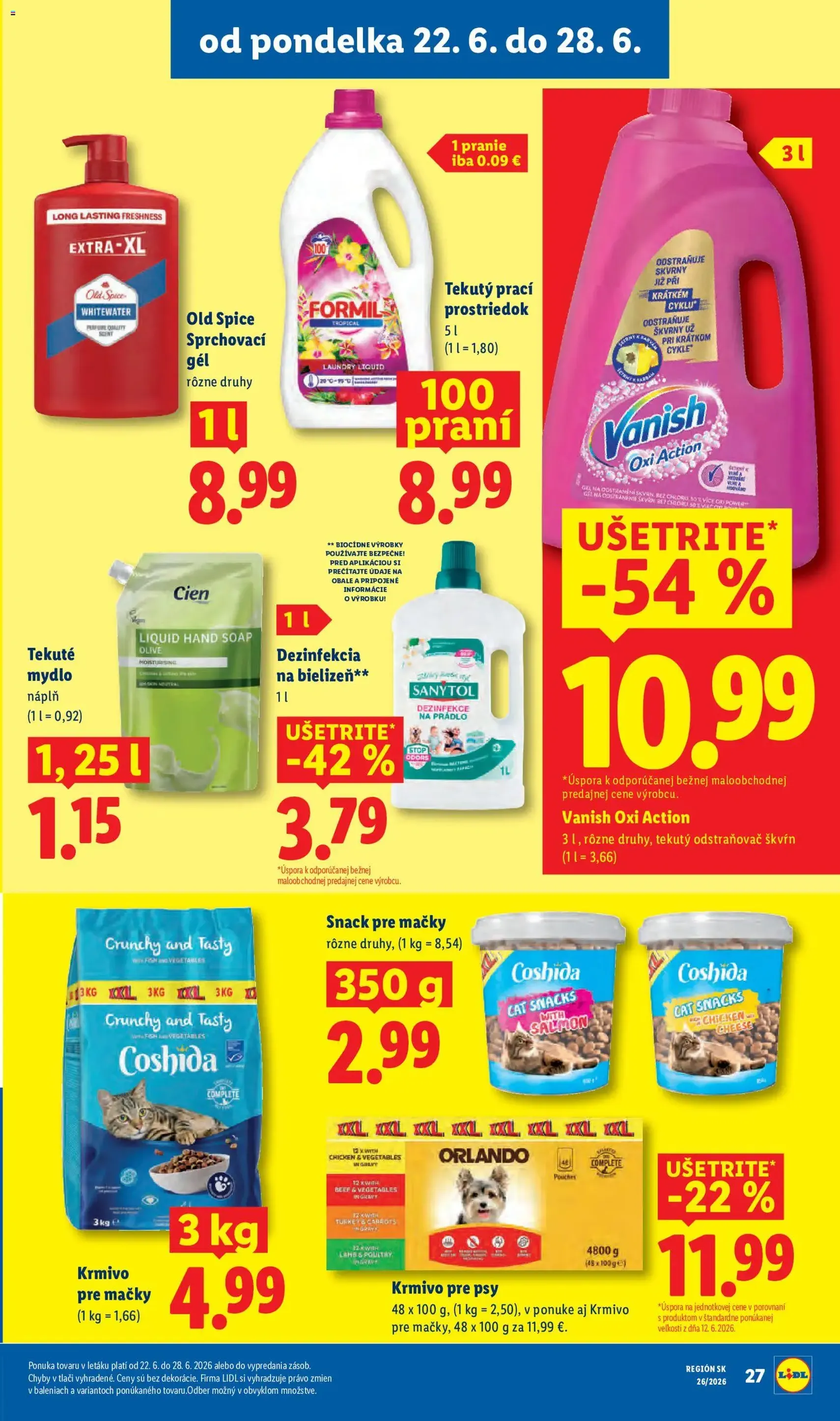 Lidl leták - platný leták od 22.06.2026 strana 39 z 99