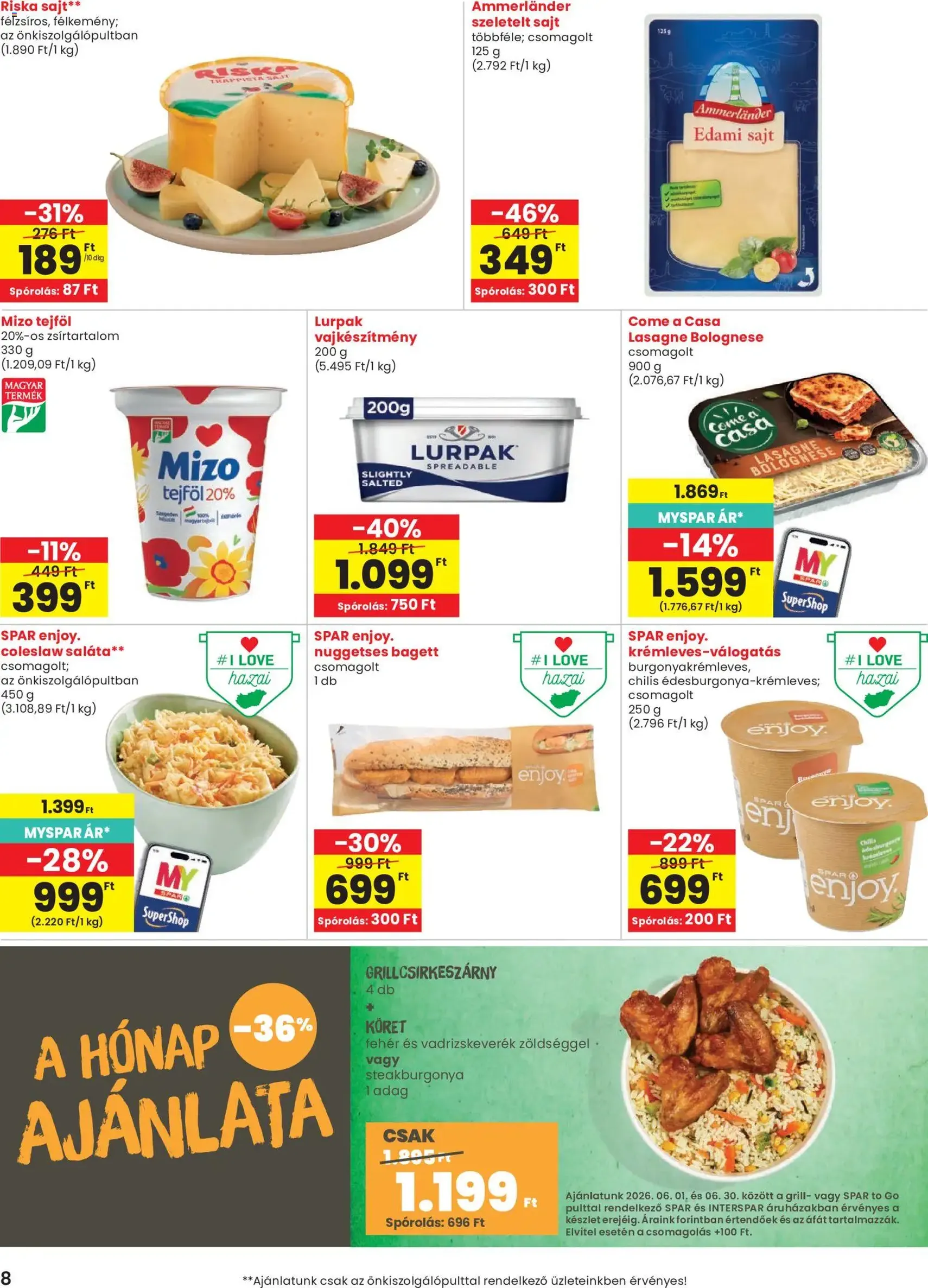 Spar akciós újság - 2026.06.04. érvényes szórólap 8 oldal 20 oldalból