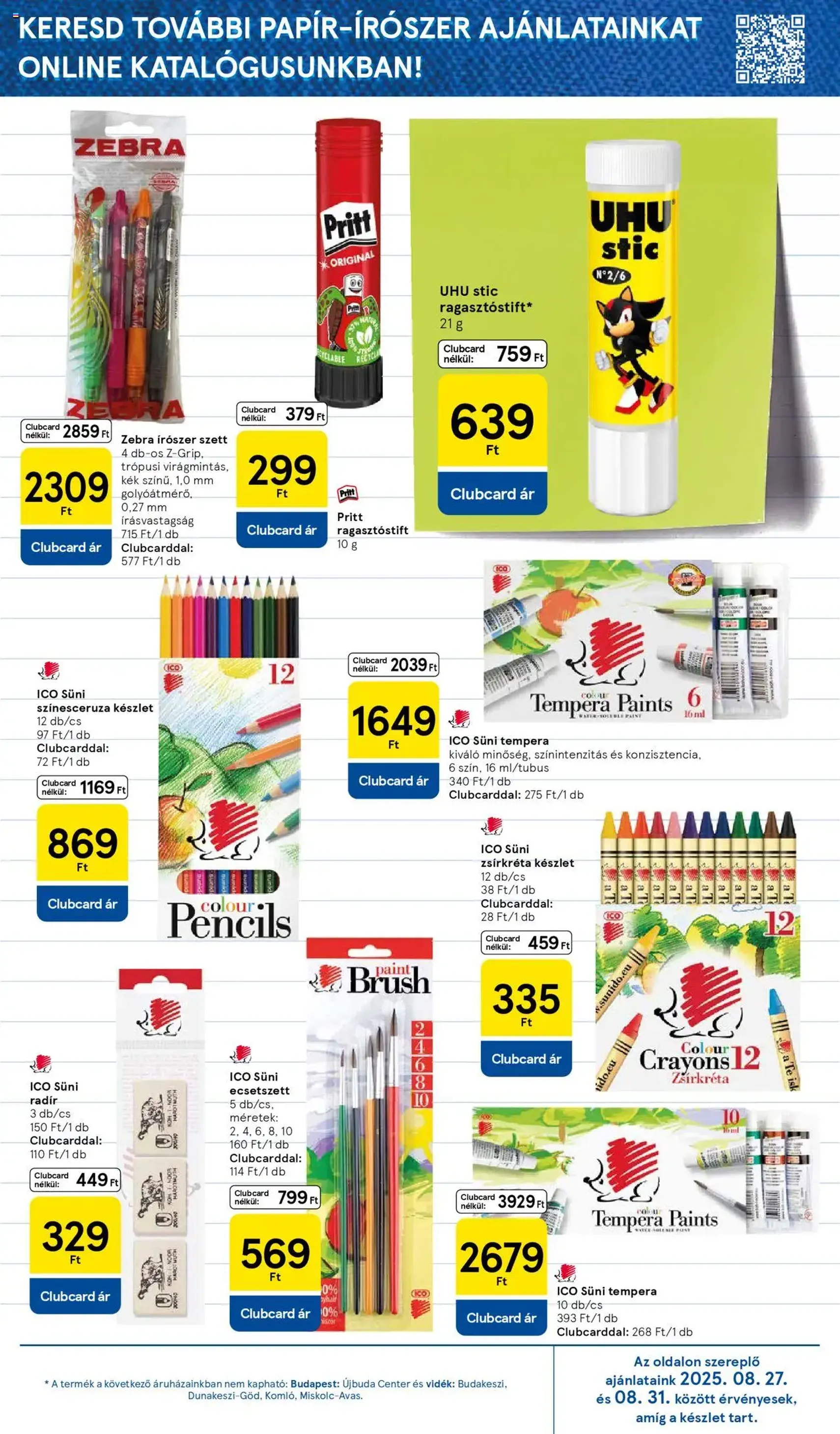 Tesco Hipermarket - Akciós újság - 2025.08.28. érvényes szórólap 13 oldal 32 oldalból Tesco Hipermarket - Akciós újság - 2025.08.28. érvényes szórólap 13 oldal 32 oldalból