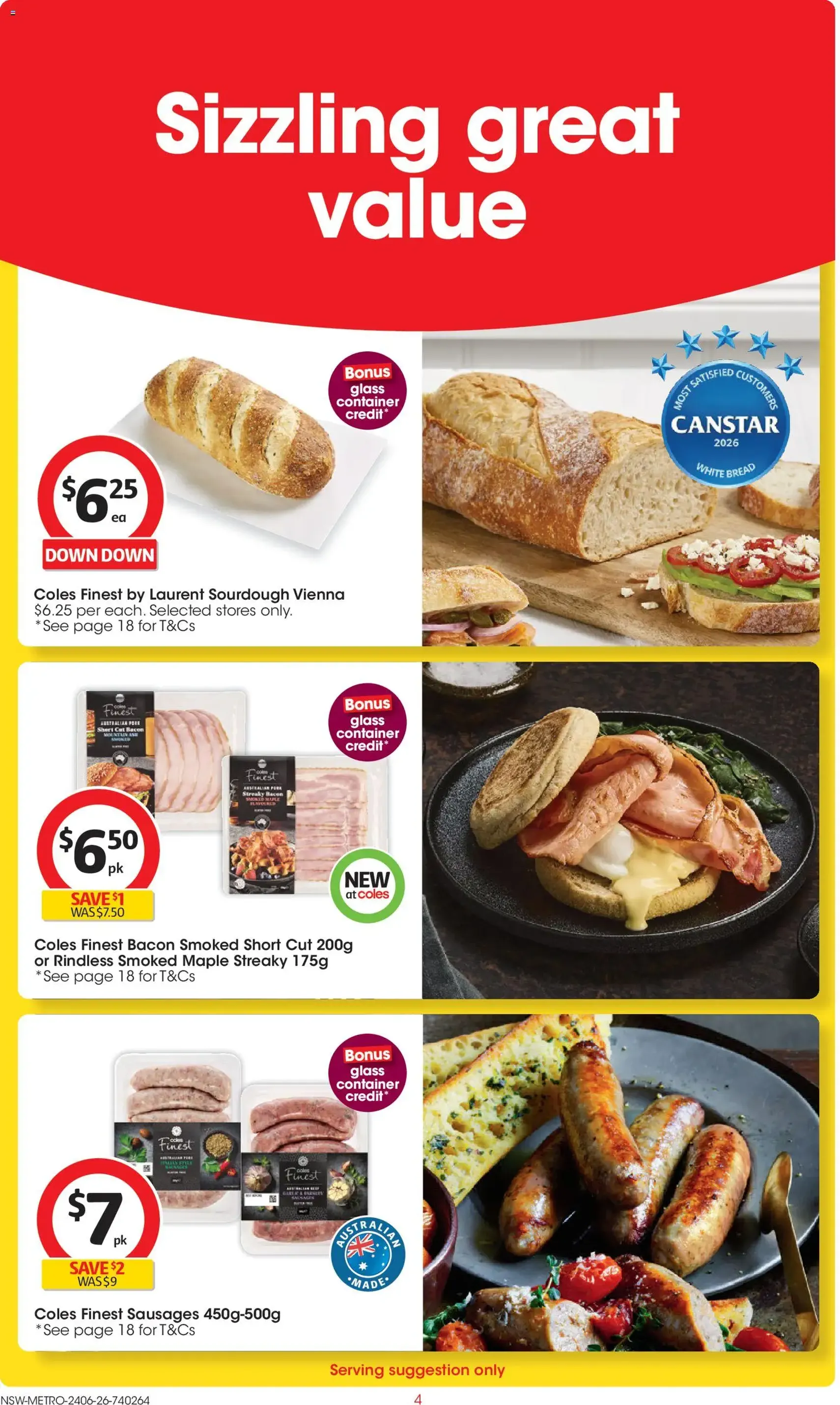 Coles catalogue - valid flyer from 24/06/2026, page 4 of 47