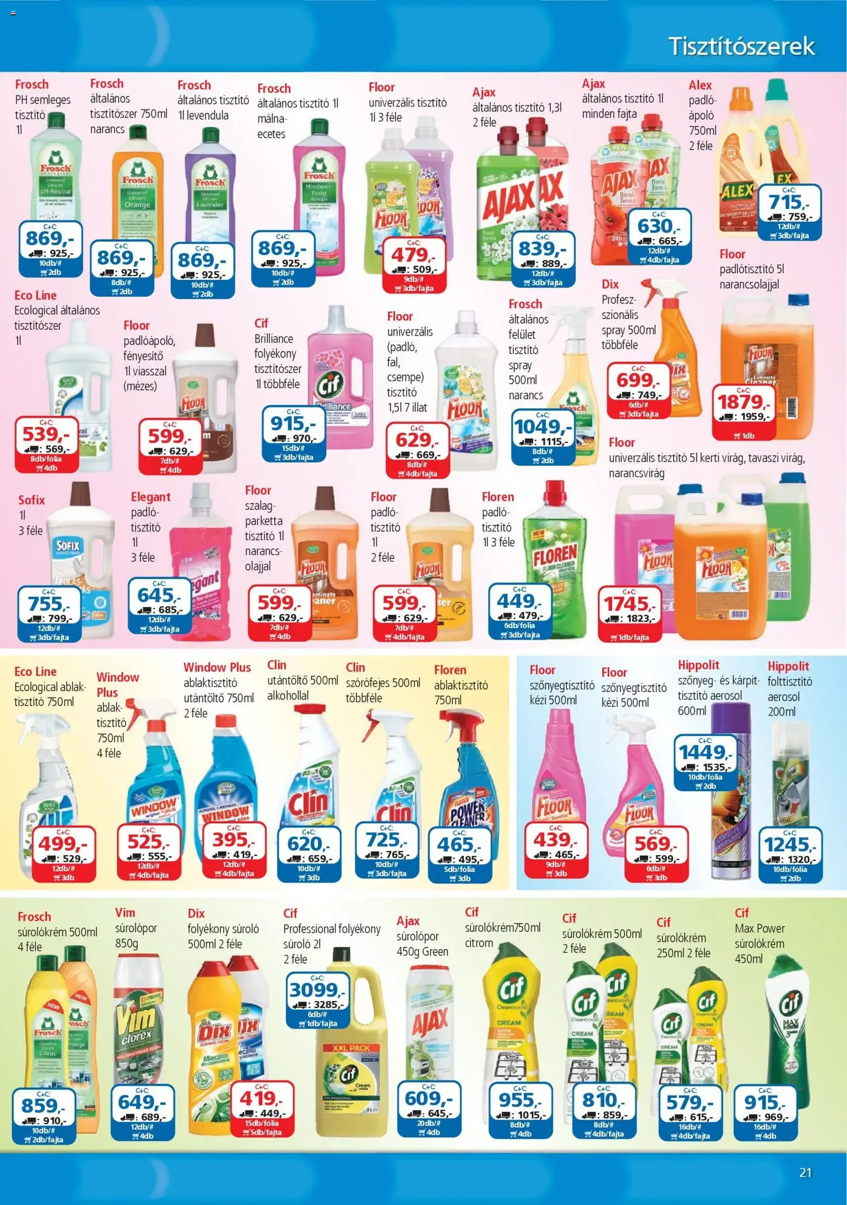ÁRKLUB akciós újság - 2026.03.01. érvényes szórólap 21 oldal 32 oldalból