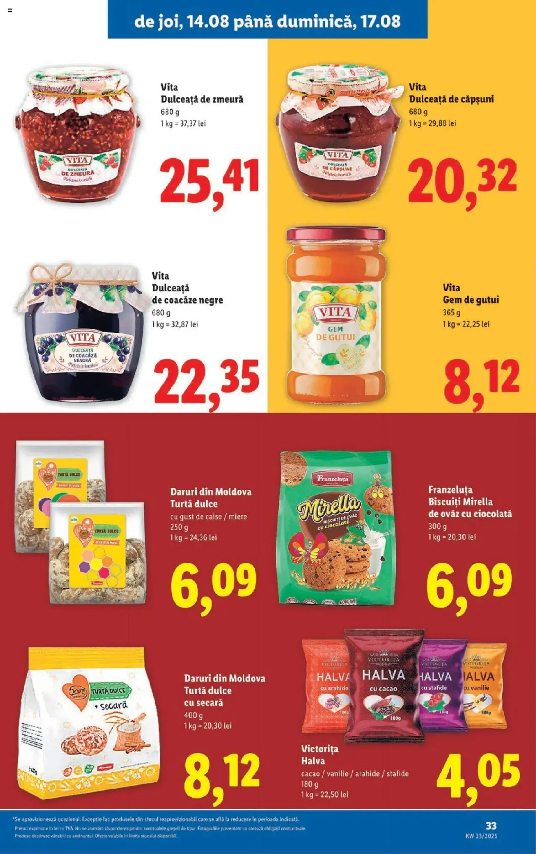 Catalog Lidl - cataloage valabile începând cu 11.08.2025 pagina 33 din 38 Catalog Lidl - cataloage valabile începând cu 11.08.2025 pagina 33 din 38