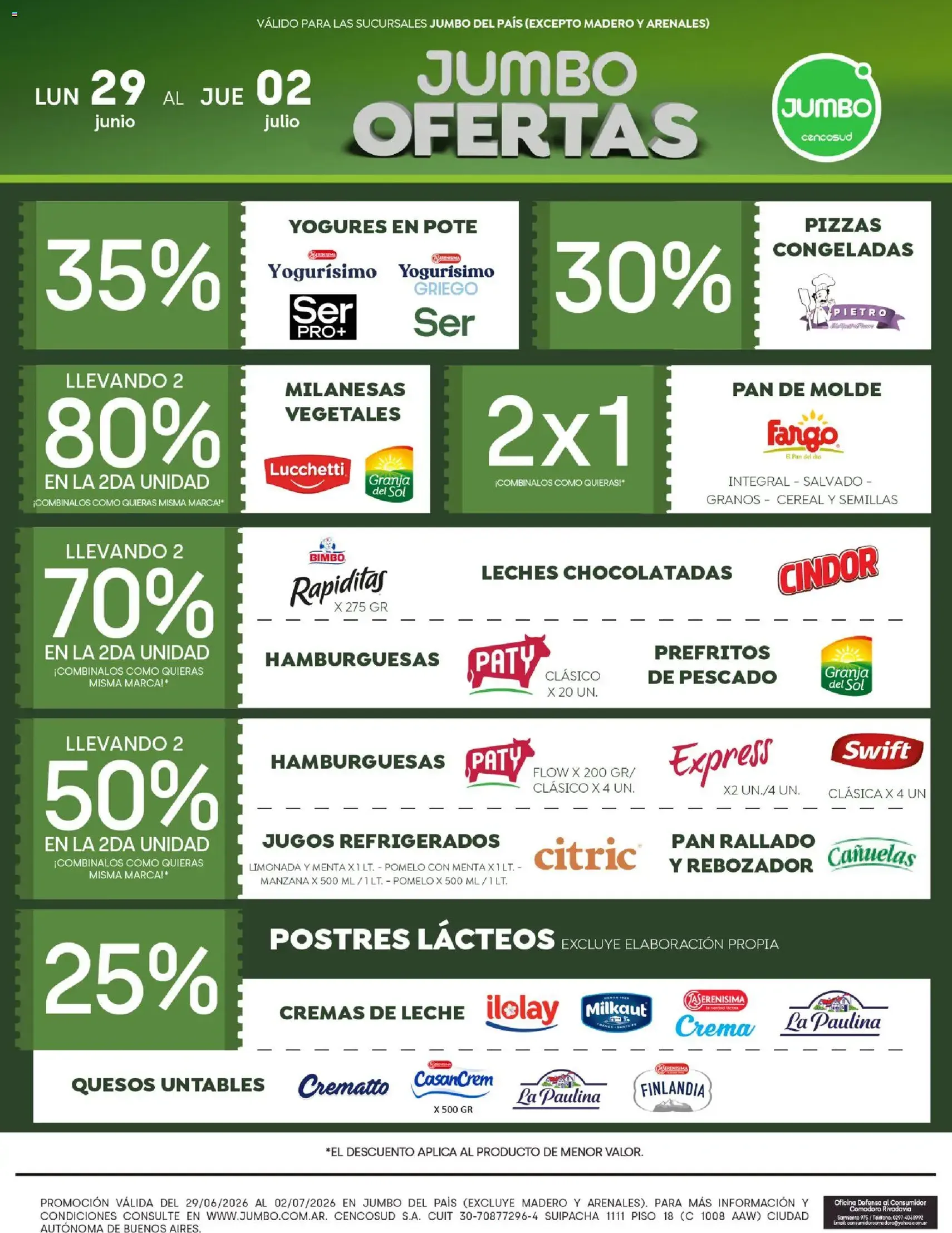 Jumbo ofertas - folleto válido desde 29/06/2026 página 2 de 2
