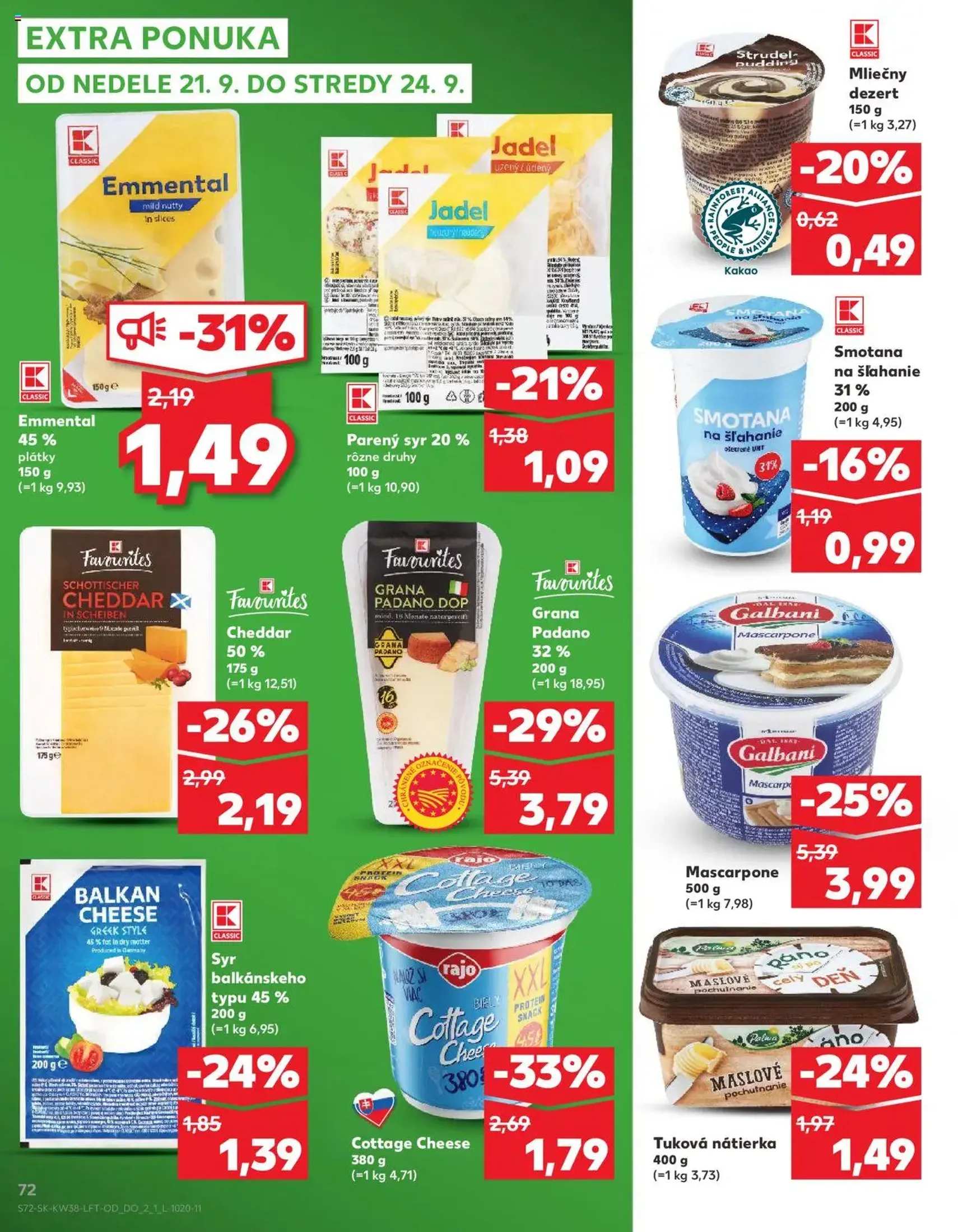 Kaufland SK Bratislava-Devínska Nová Ves - 2025.09.18. érvényes szórólap 72 oldal 76 oldalból