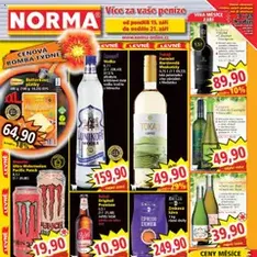 Norma leták - náhled letáku platný od 15.09.2025