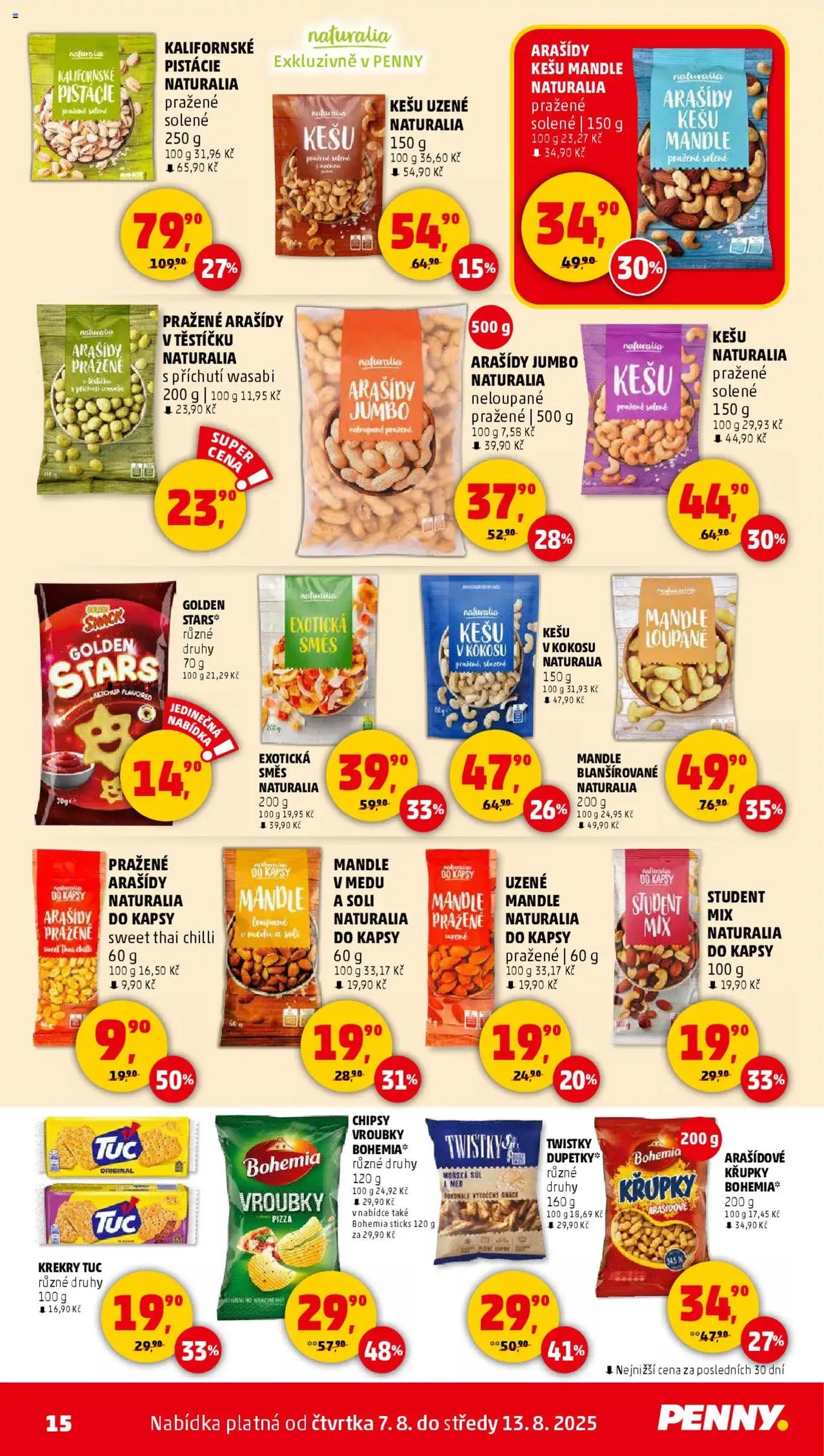Penny Market leták - Čtvrtečník - platný leták od 07.08.2025 strana 15 z 31 Penny Market leták - Čtvrtečník - platný leták od 07.08.2025 strana 15 z 31
