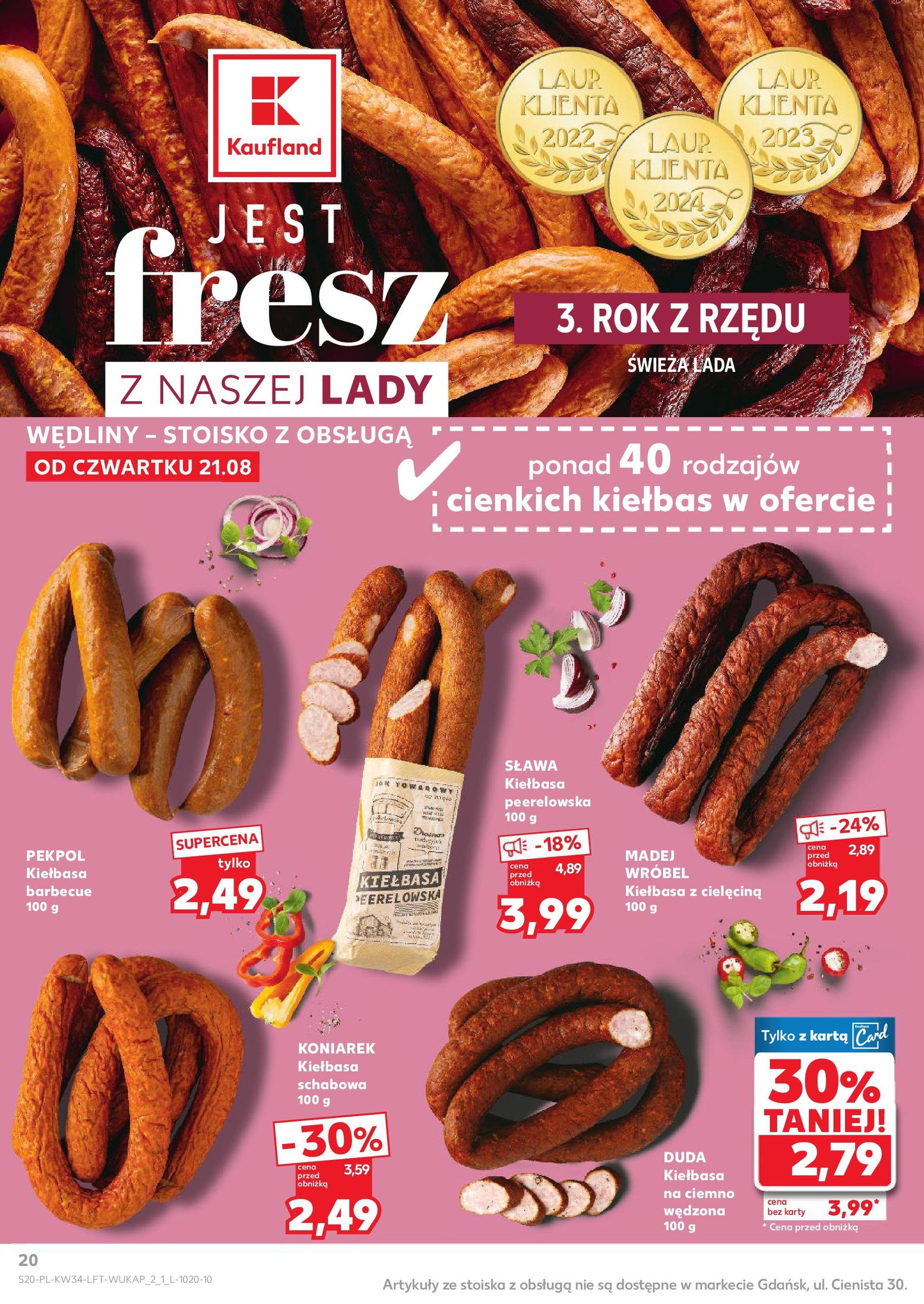 Kaufland gazetka - ważny gazetka od 21.08.2025 strona 20 z 54 Kaufland gazetka - ważny gazetka od 21.08.2025 strona 20 z 54