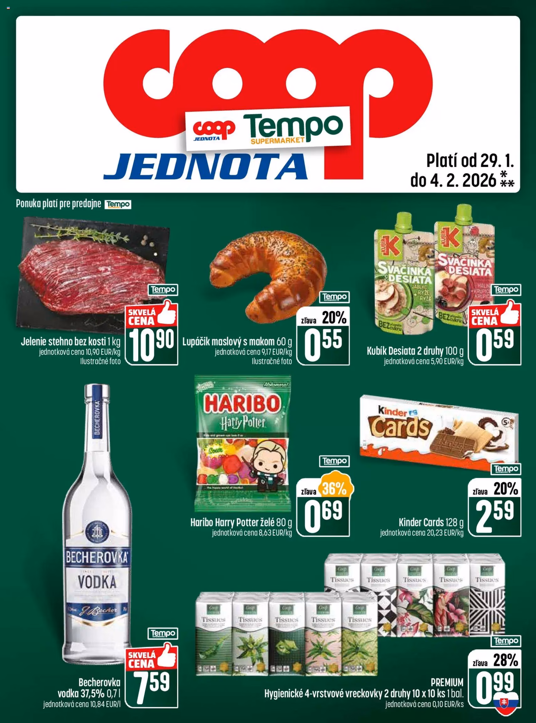 COOP Jednota leták - platný leták od 29.01.2026 strana 25 z 28
