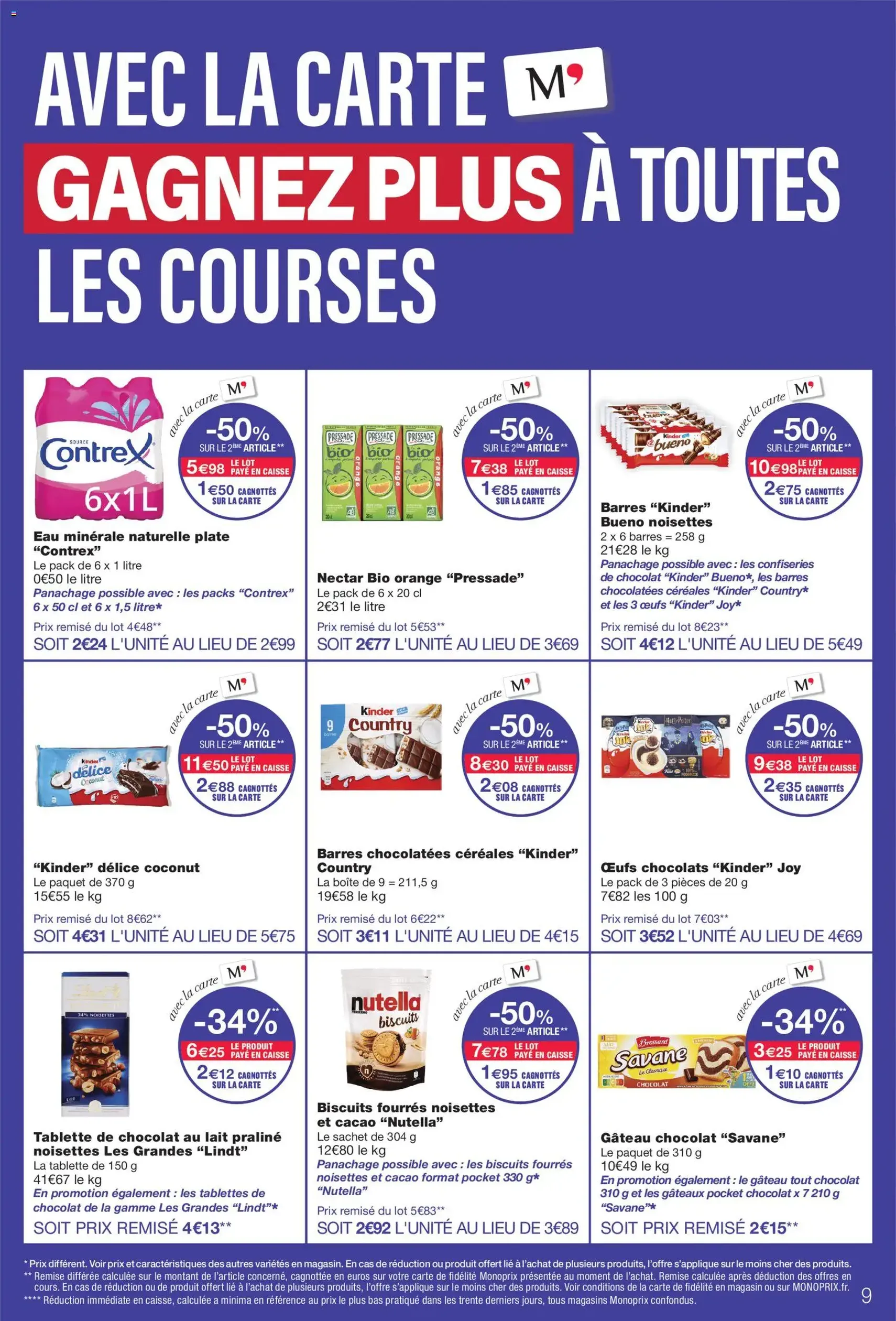 Monoprix catalogue - brochure valable à partir du 14/07/2026, page 9 sur 48