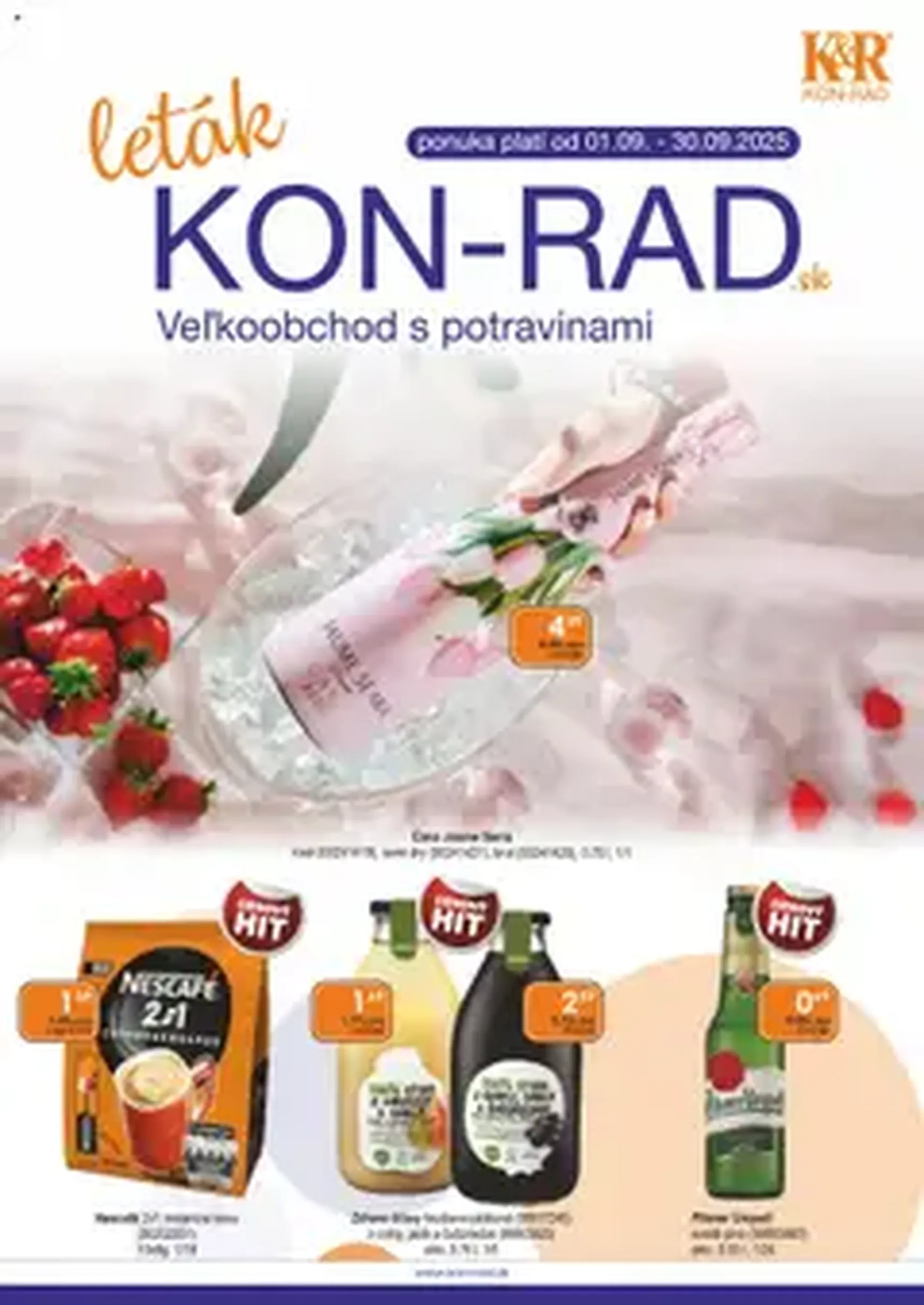 KON - RAD leták - platný leták od 01.09.2025 strana 1 z 1