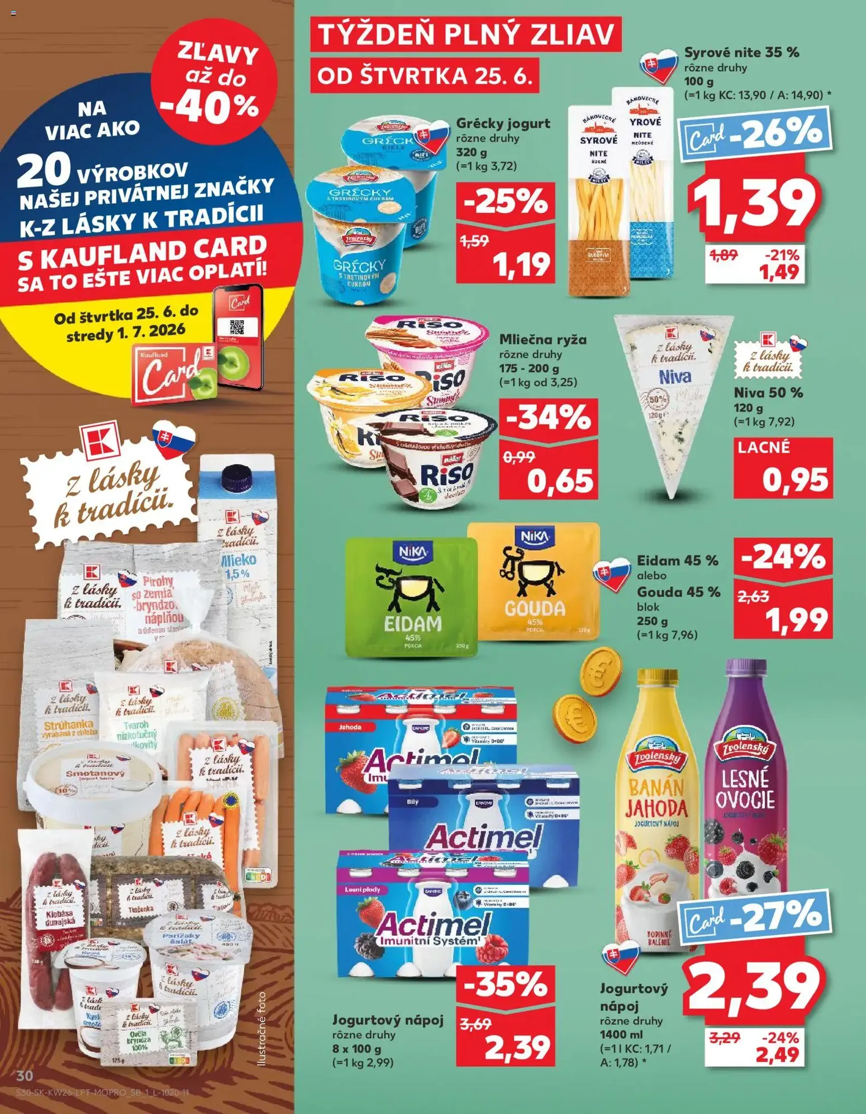 Kaufland leták - platný leták od 25.06.2026 strana 30 z 84