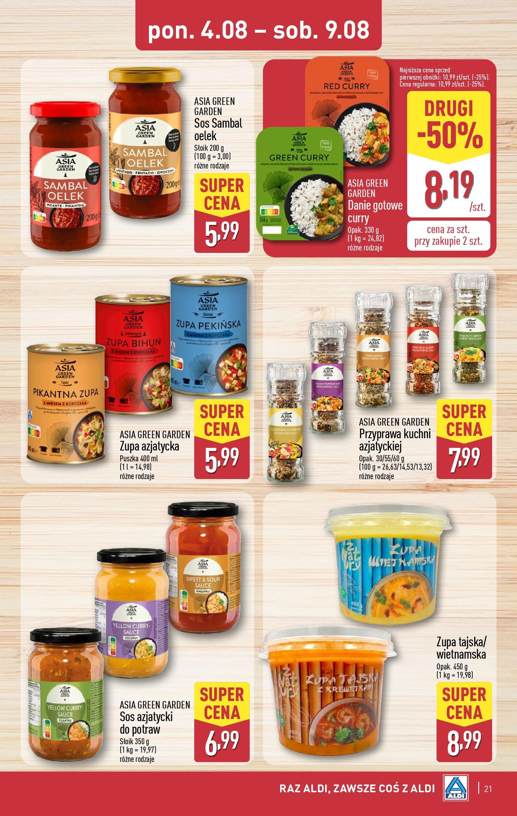 Aldi Gazetka - ważny gazetka od 04.08.2025 strona 21 z 42 Aldi Gazetka - ważny gazetka od 04.08.2025 strona 21 z 42