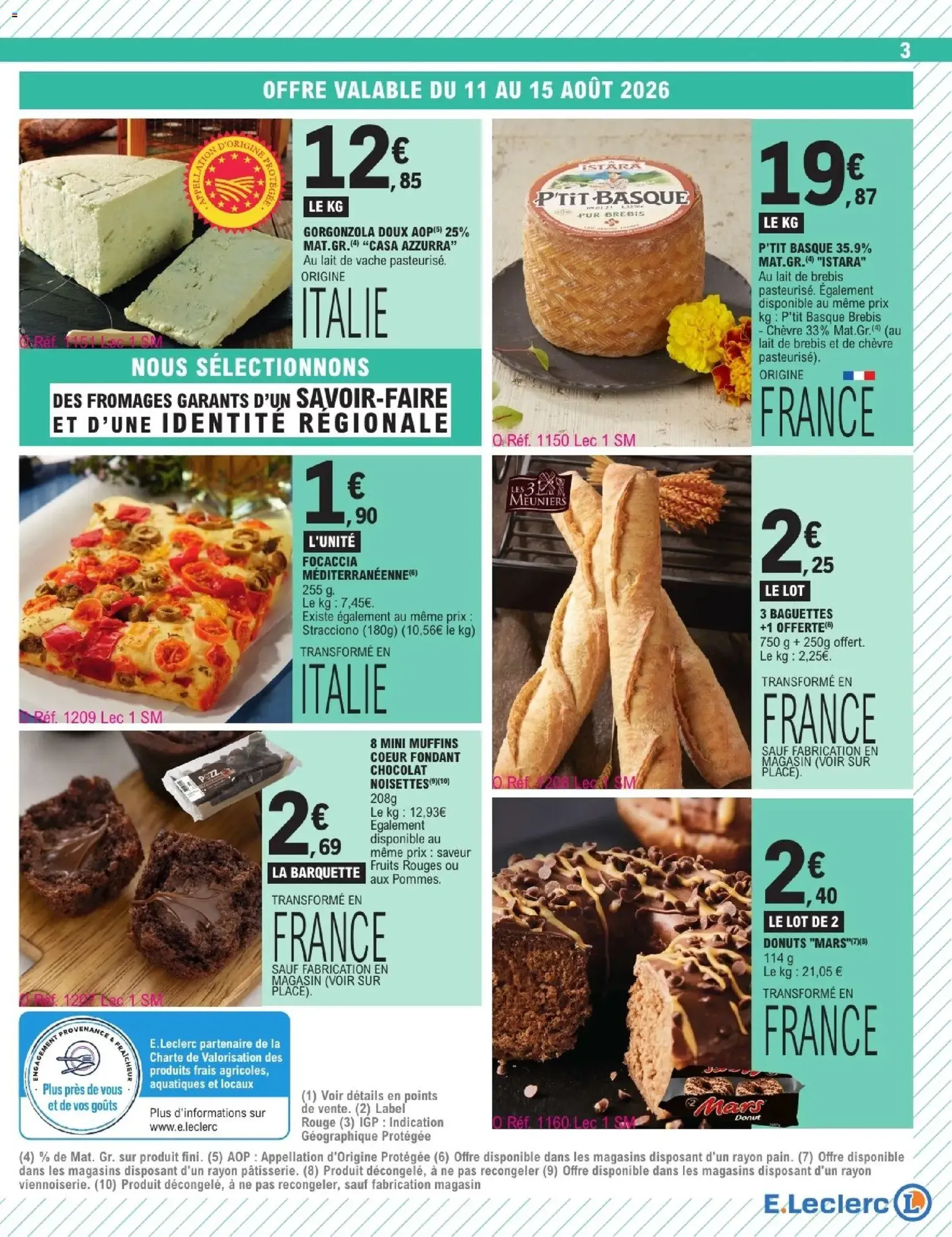 E.Leclerc catalogue - brochure valable à partir du 11/08/2026, page 3 sur 17