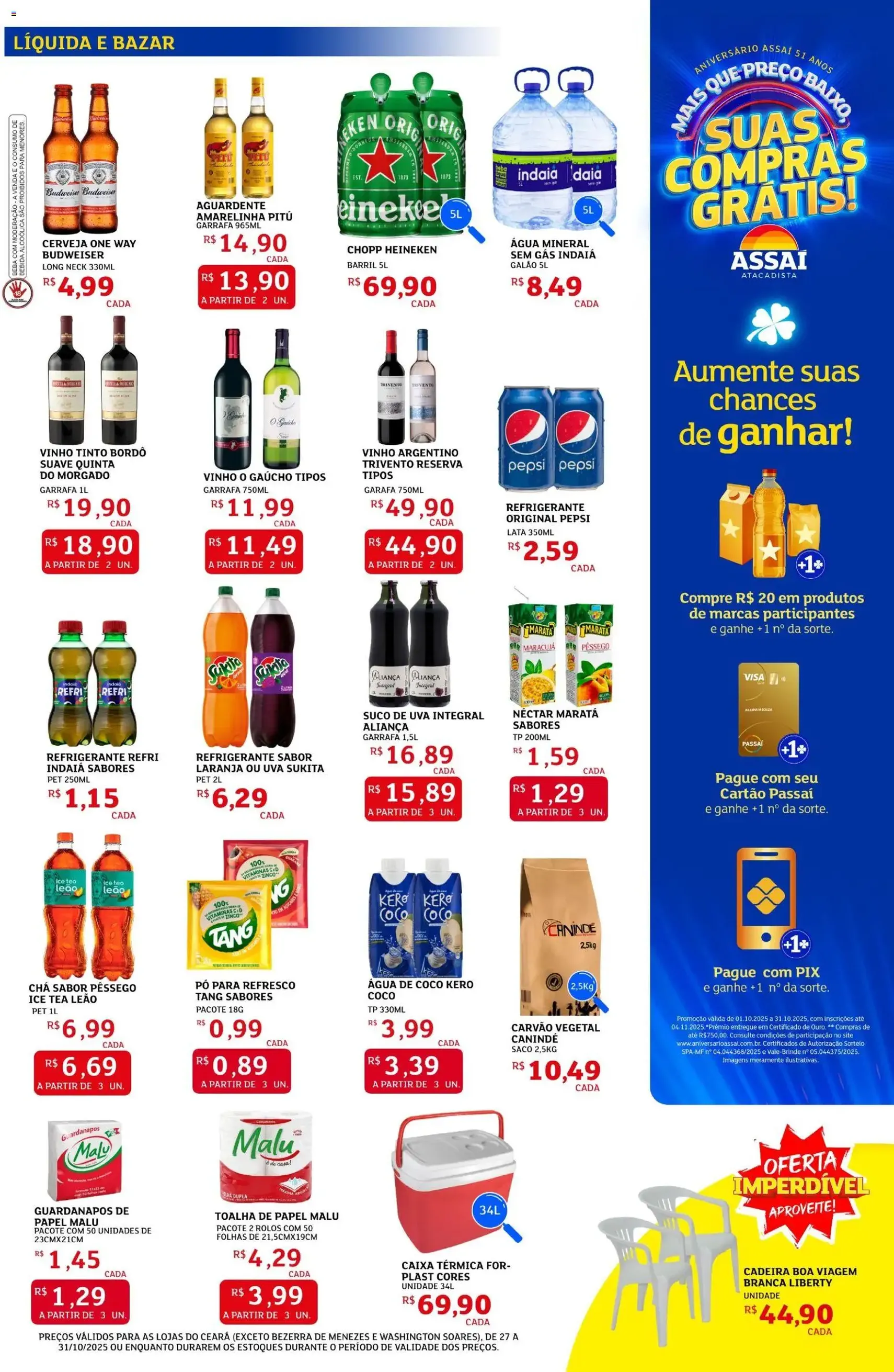 Encarte Assaí Atacadista - folheto válido a partir de 27/10/2025 página 5 de 8 Encarte Assaí Atacadista - folheto válido a partir de 27/10/2025 página 5 de 8