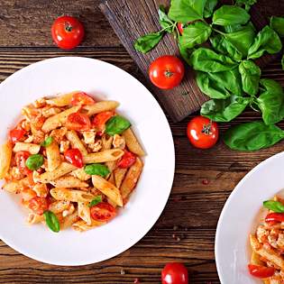 Recipe preview Pasta from one pan