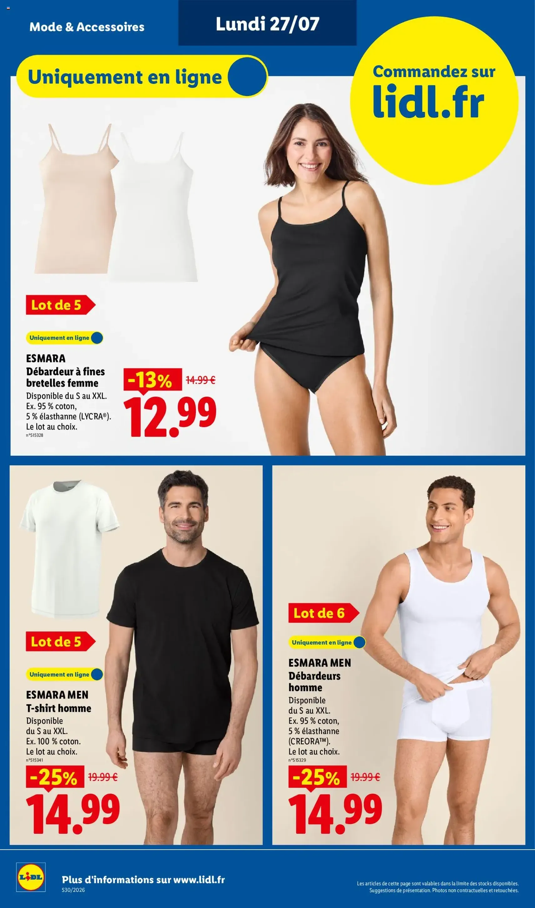 LIDL catalogue - brochure valable à partir du 23/07/2026, page 52 sur 64