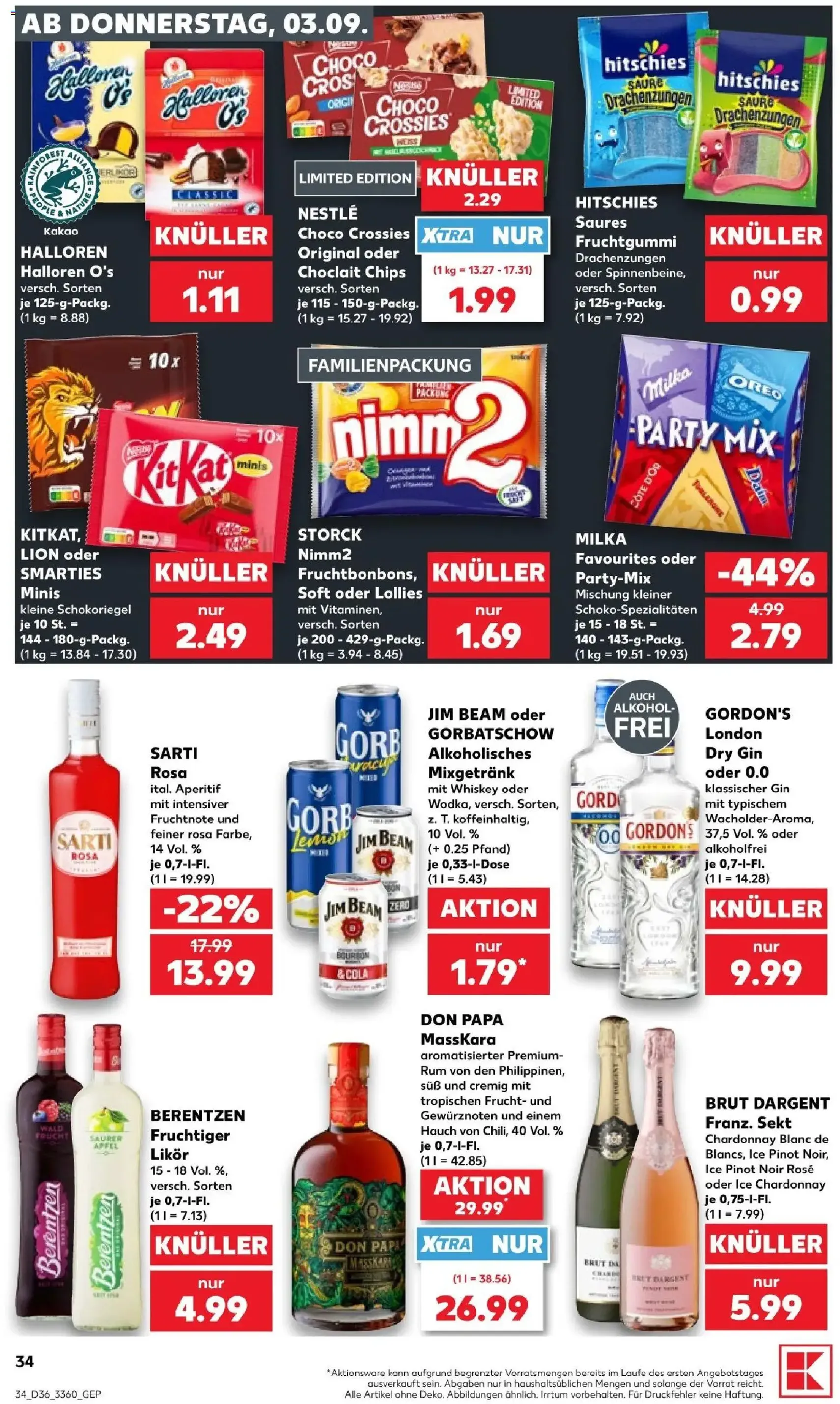 Kaufland Prospekt - Gültiger Prospekt ab 03.09.2026, Seite 36 von insgesamt 62