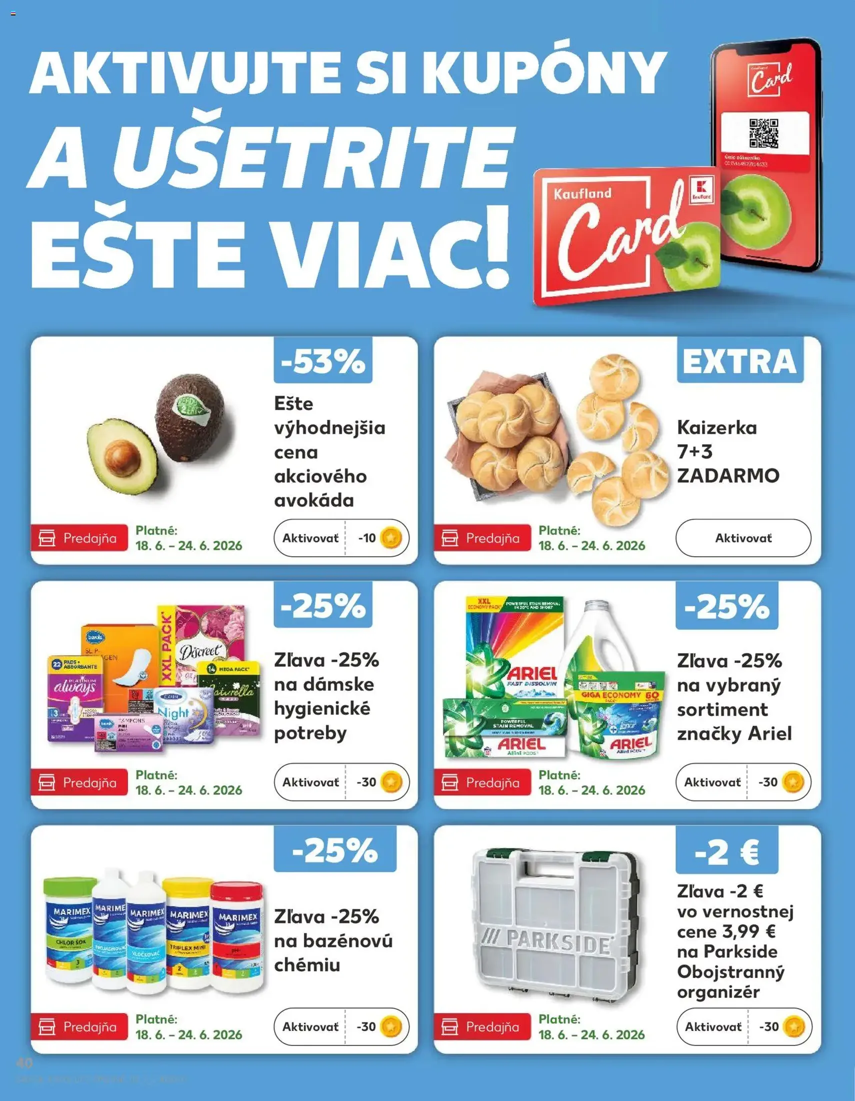 Kaufland leták - platný leták od 18.06.2026 strana 40 z 84