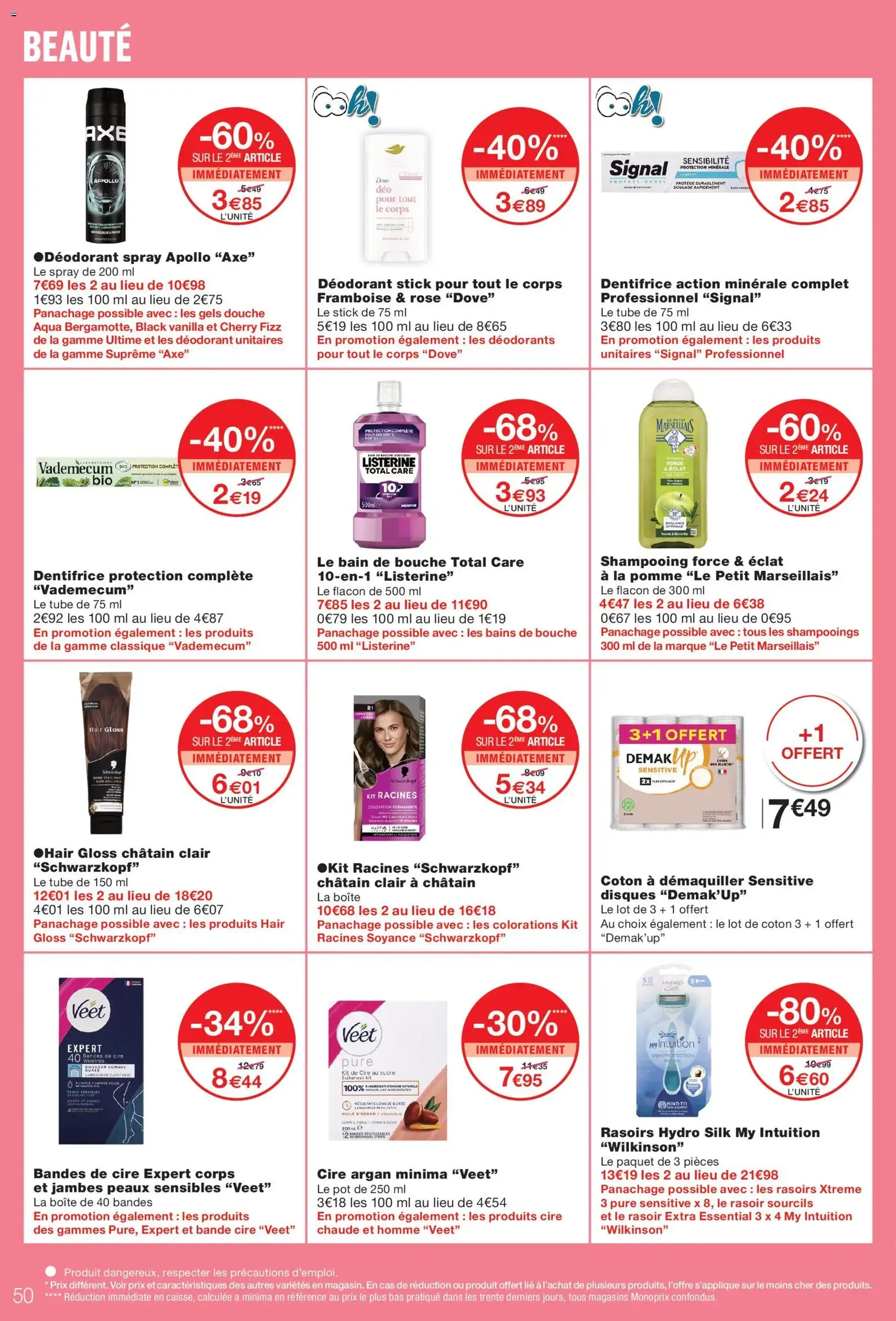 Monoprix catalogue - brochure valable à partir du 30/06/2026, page 50 sur 58