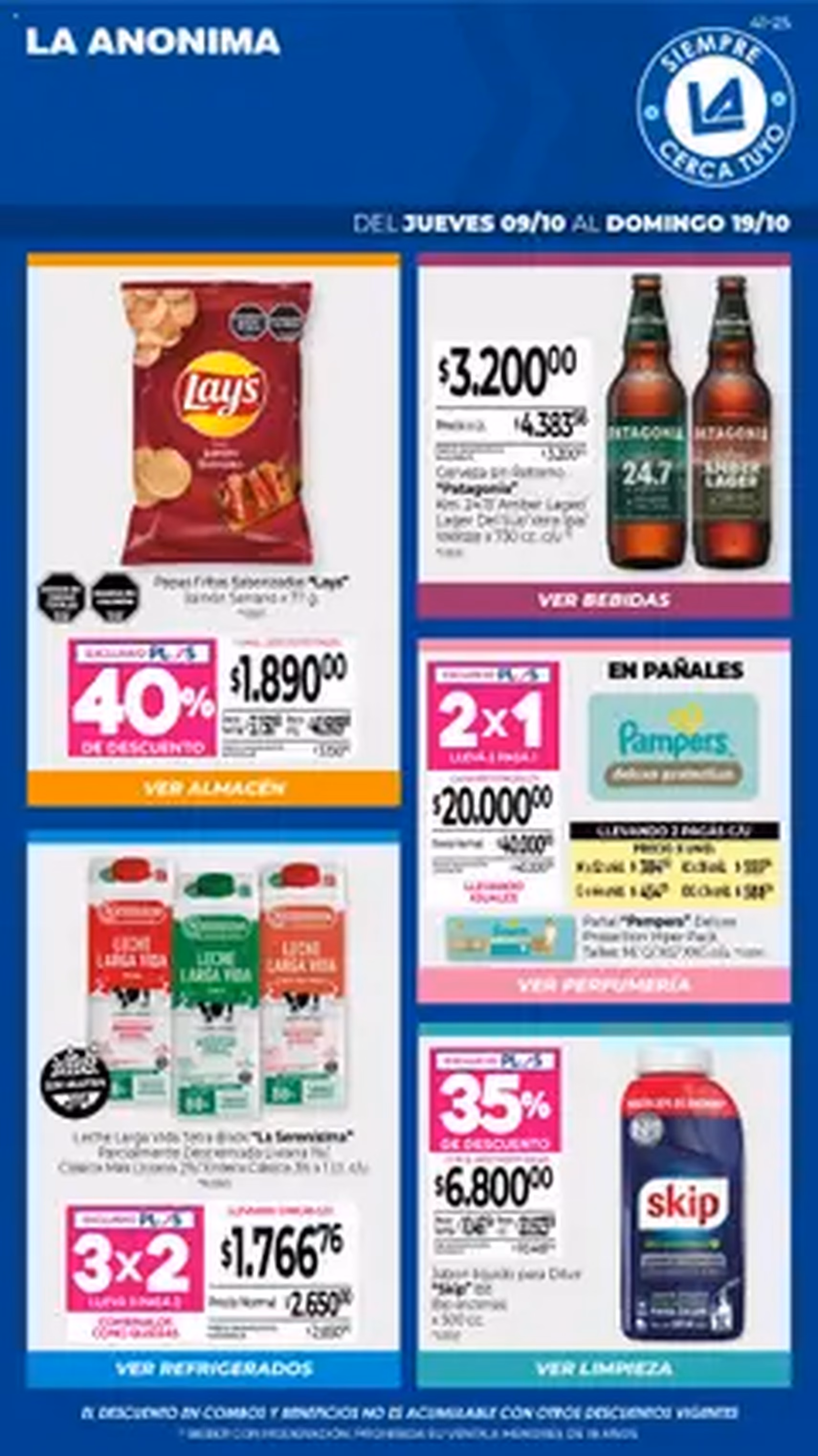 La Anonima catálogo - folleto válido desde 09/10/2025 página 1 de 1