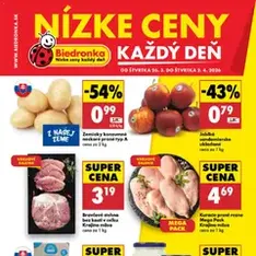 Biedronka leták - náhľad letáku platný od 26.03.2026