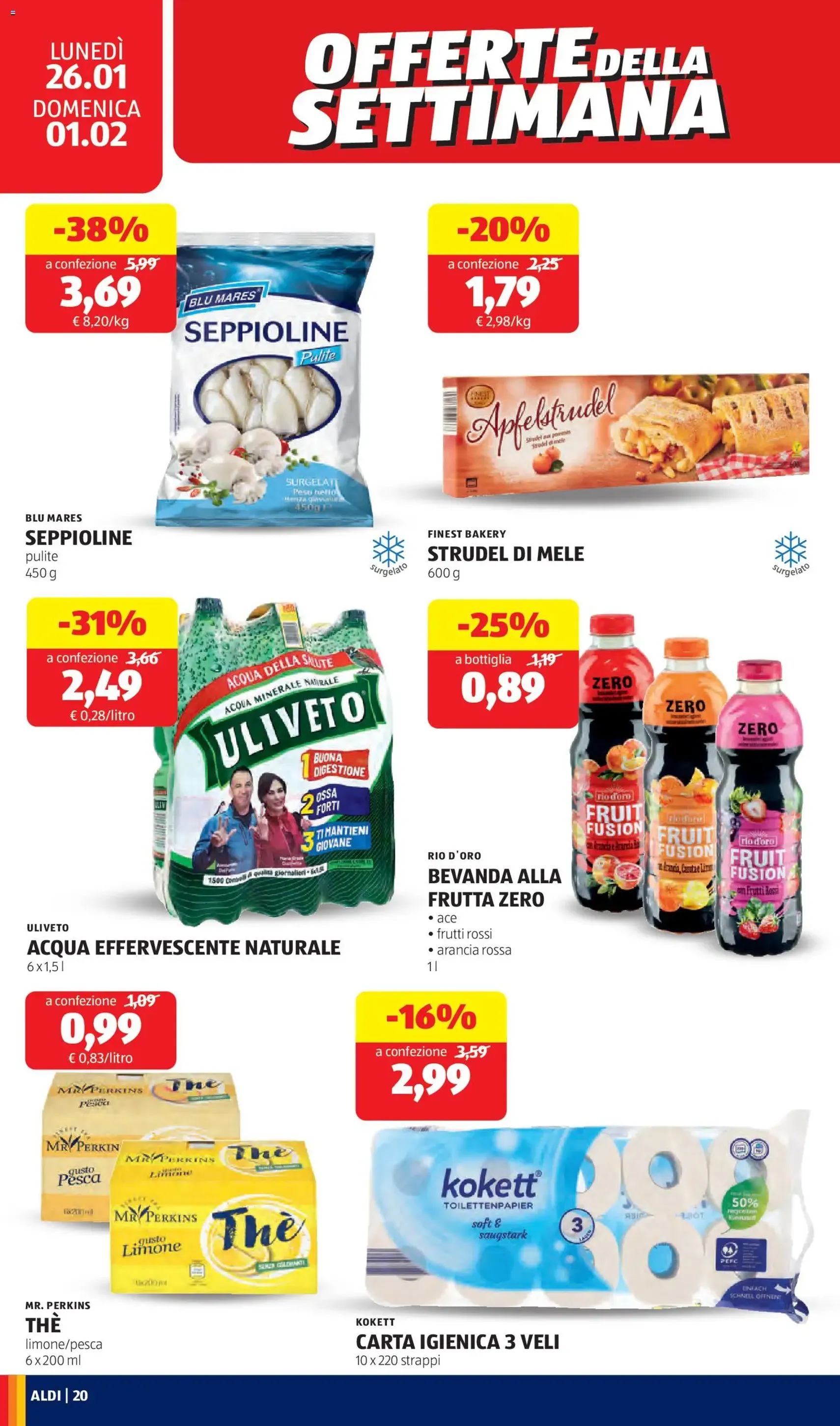 Volantino Aldi - volantino valido dal 26/01/2026 pagina 20 di 32